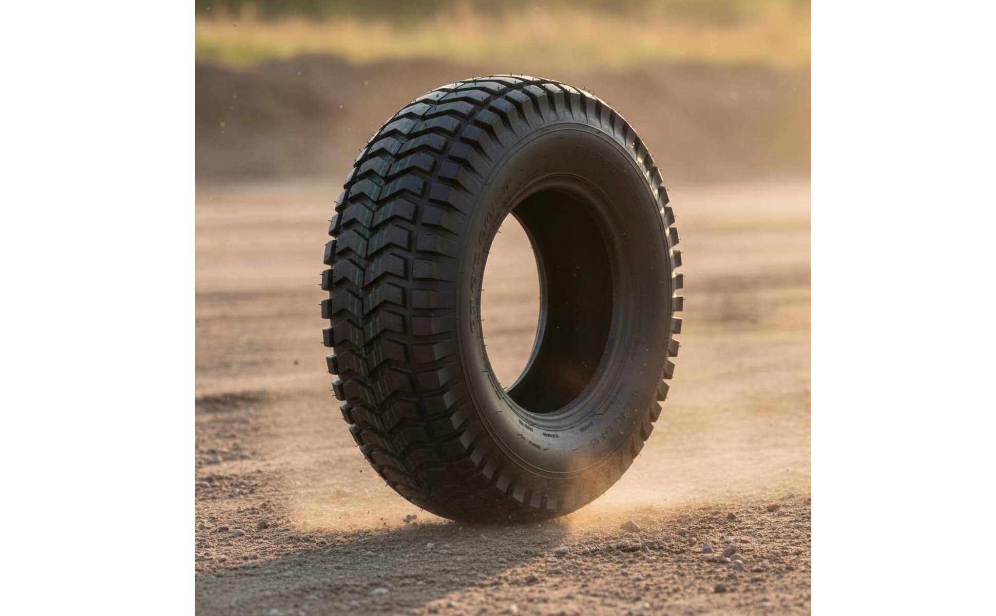 Mini Kart Tire and Rim Assembly High Traction Drift Mini-Kart Wheel Rim Knobby