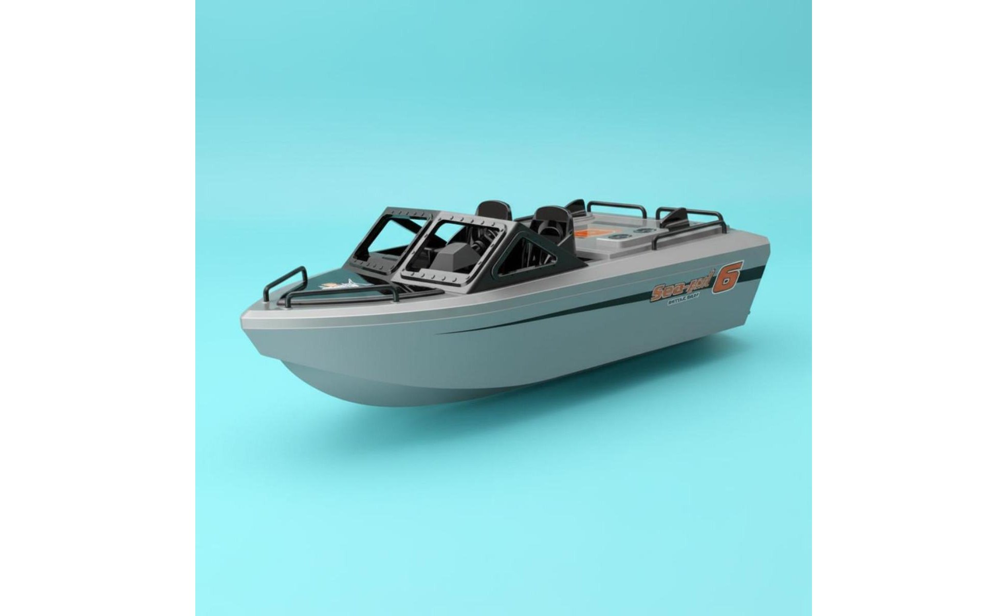Wireless Control Racing Boat USB Charging Brushless RC Boat for Pool, Boys, Kids