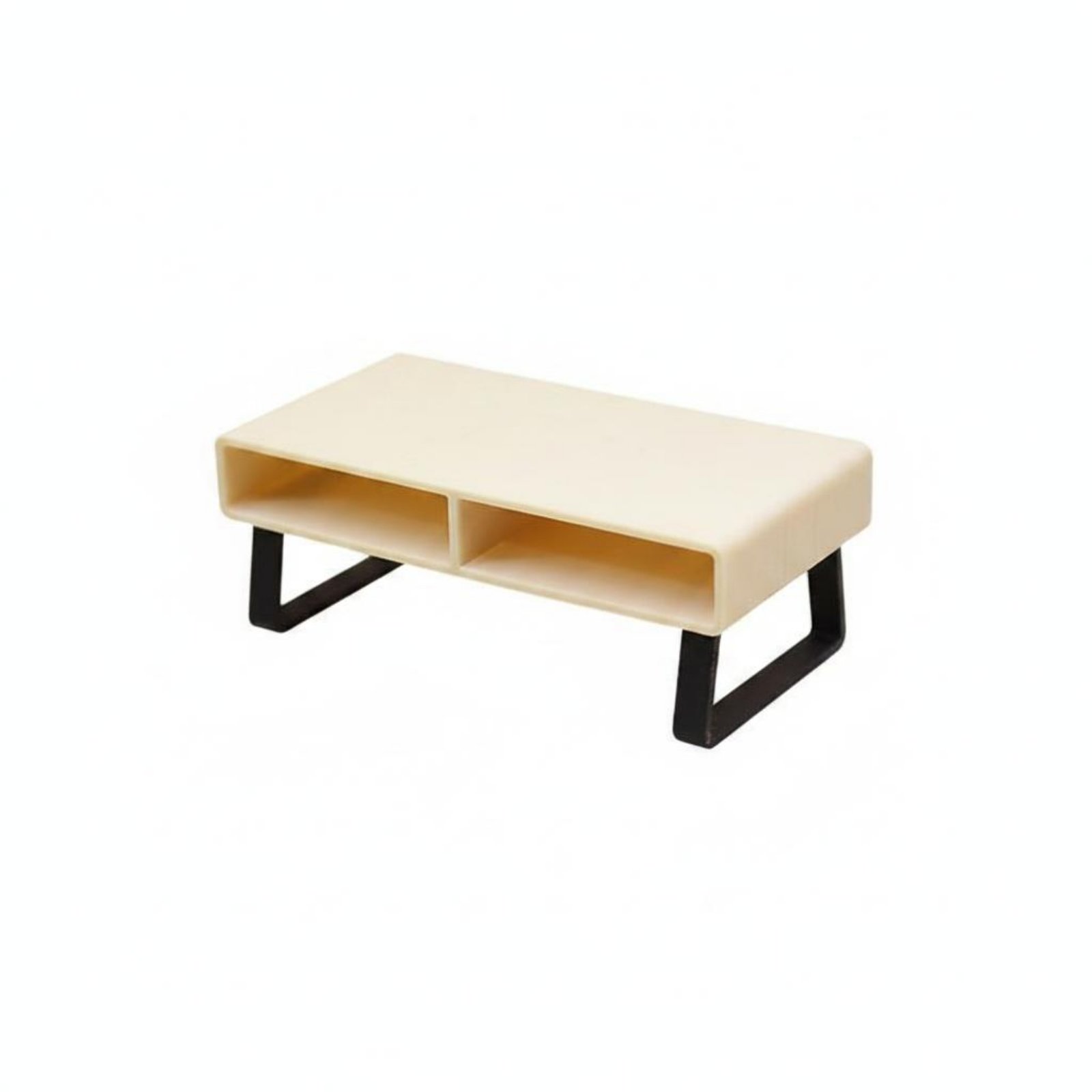 Photo Prop 1:12 Scale Coffee Table Decorative Dollhouse Coffee Table for Display Shelf