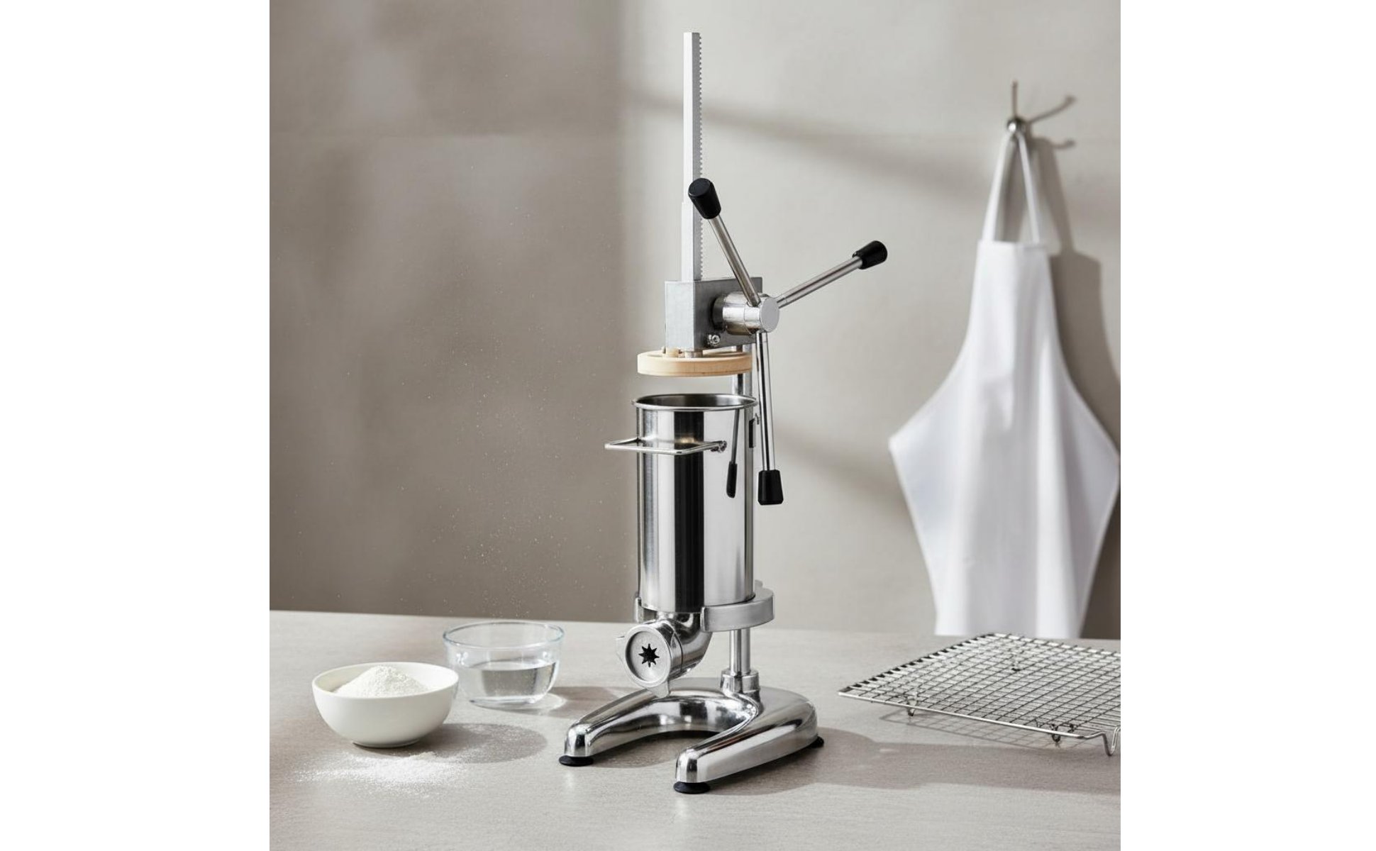 Churros Extruder Machine 3L Capacity Stainless Steel Churros Machine for Bakery