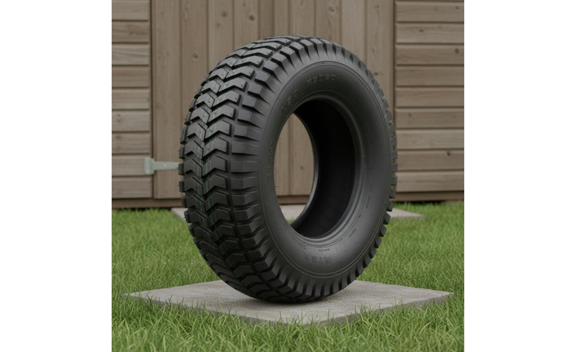 Mini Kart Tire and Rim Assembly High Traction Drift Mini-Kart Wheel Rim Knobby