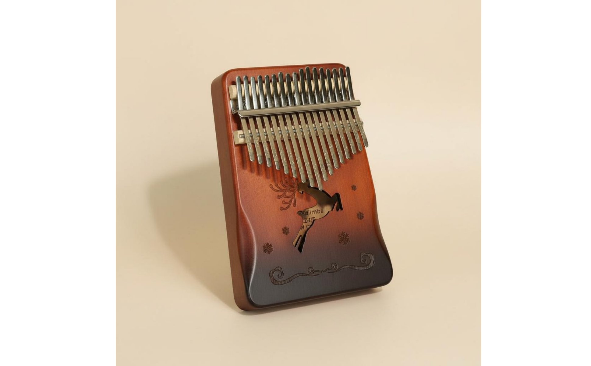 17-tasten-kalimba leicht zu lernen anfänger-kalimba metallzungen