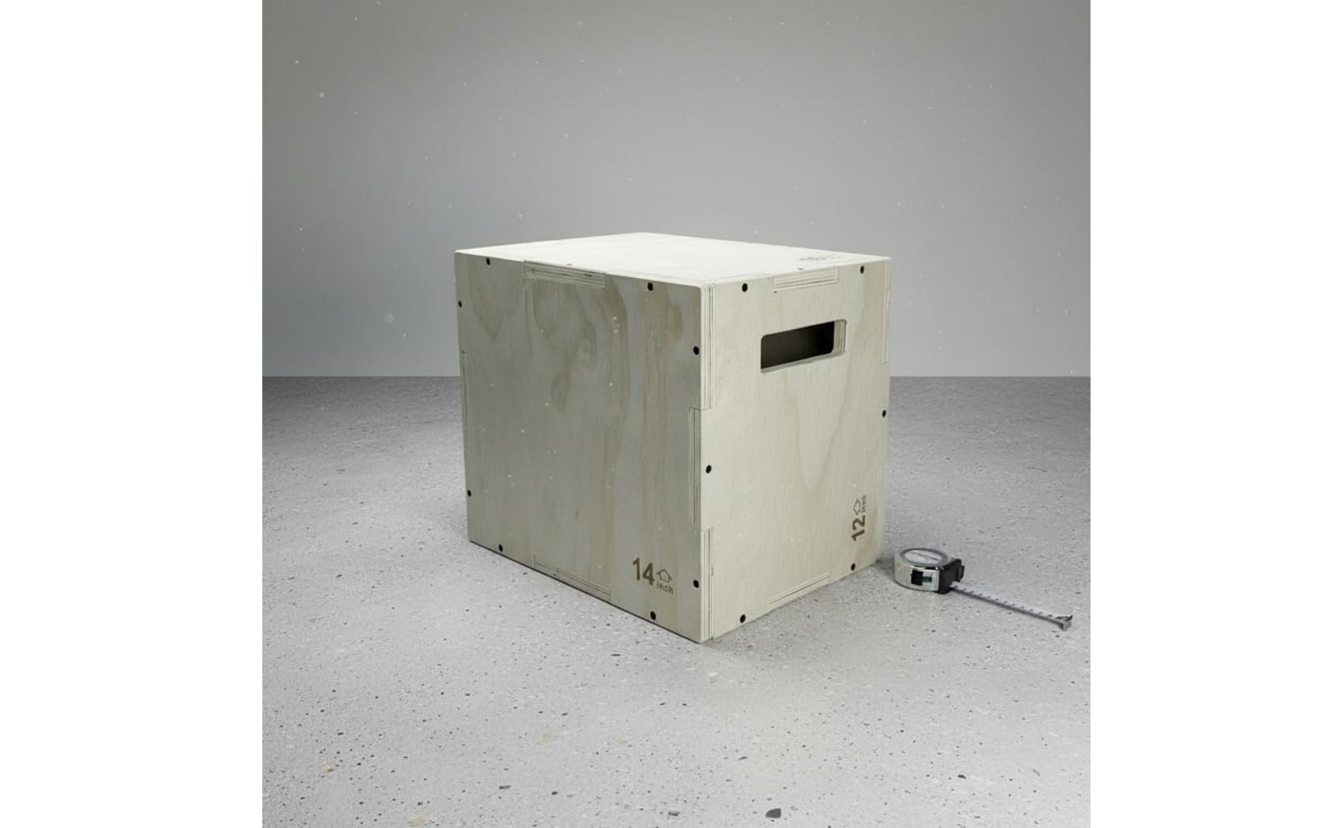 Wooden Plyo Box Compact and Portable Plyometric Box Long-Lasting Construction