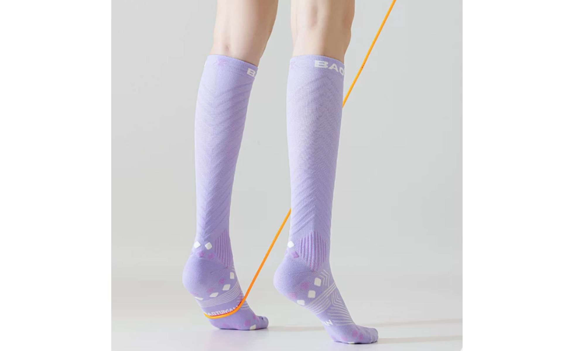 Kinder-Fechtstrümpfe rutschfest Fechtsocken elastisch für Fechten, Training
