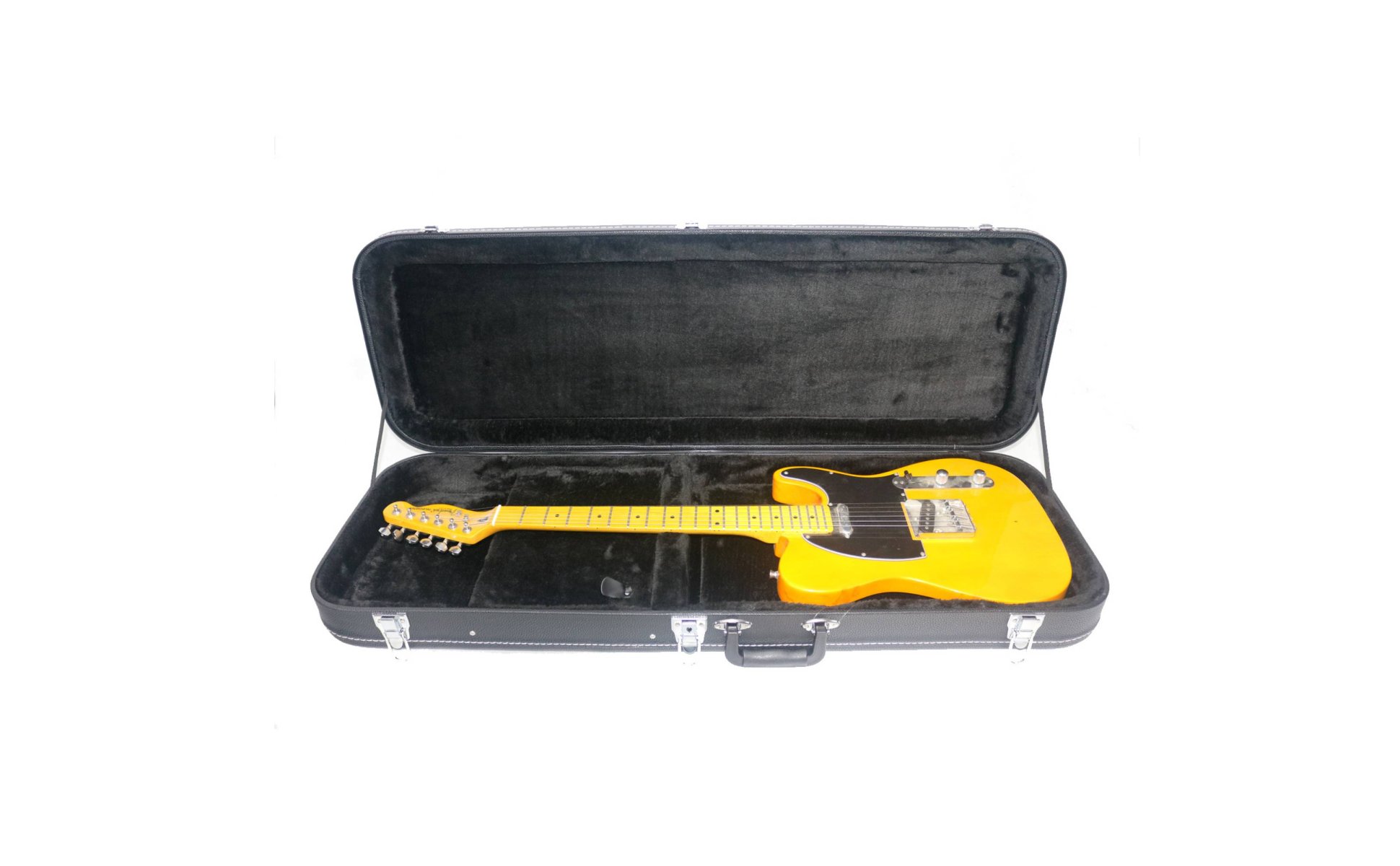 Rectangular Guitar Hard Case Anti-Pressure Electric Guitar Case Water Resistant