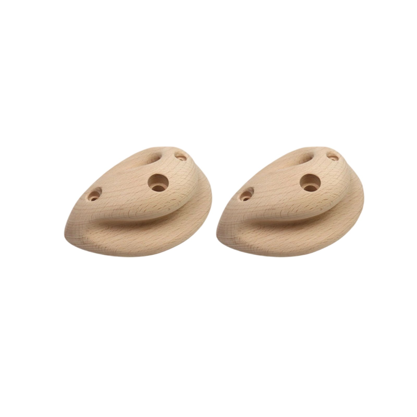 Portable Rock Climbing Grip Coach Long-Lasting Finger Strength Coach Skin Friendly Wooden Fingerboard Heavy Duty for Climbers