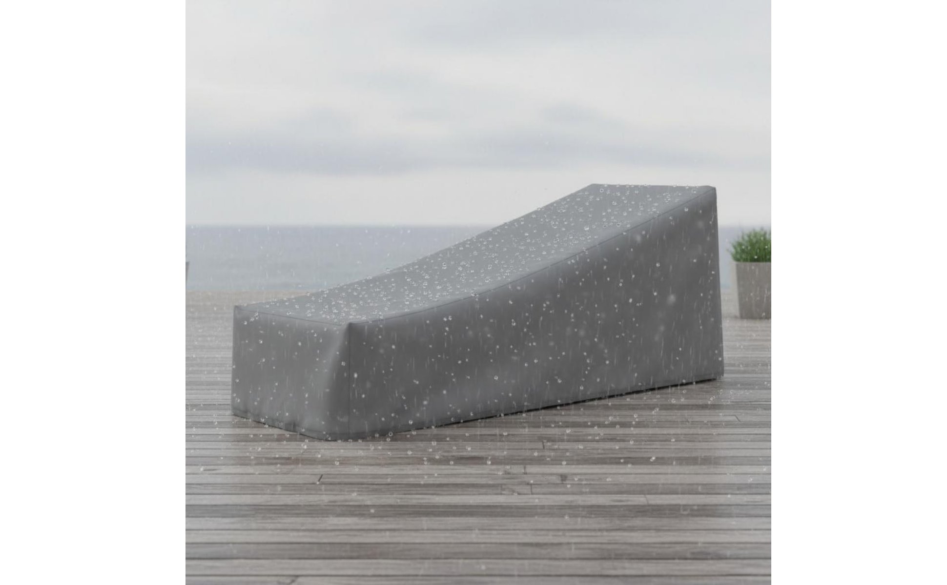 Sunlounger Cover Waterproof Sun Bed Cover Dustproof for Beach
