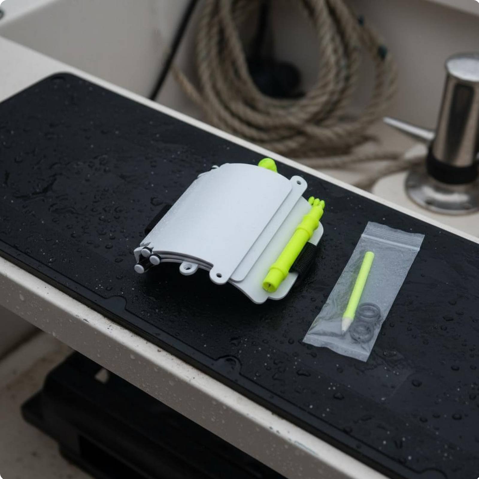 Luminous in the Dark Dive Slate Adjustable Strap Luminous Underwater Writing