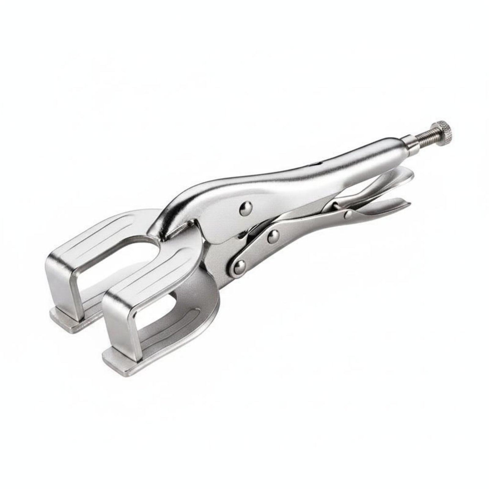 High Clamping Force Heavy Duty Metalworking Clamp Multi-Purpose Industrial U Shape Clamp Labor Saving U Jaw Locking Pliers Thickened Body for Welders, Metalworkers, Mechanics, Workshop, Metal Repair