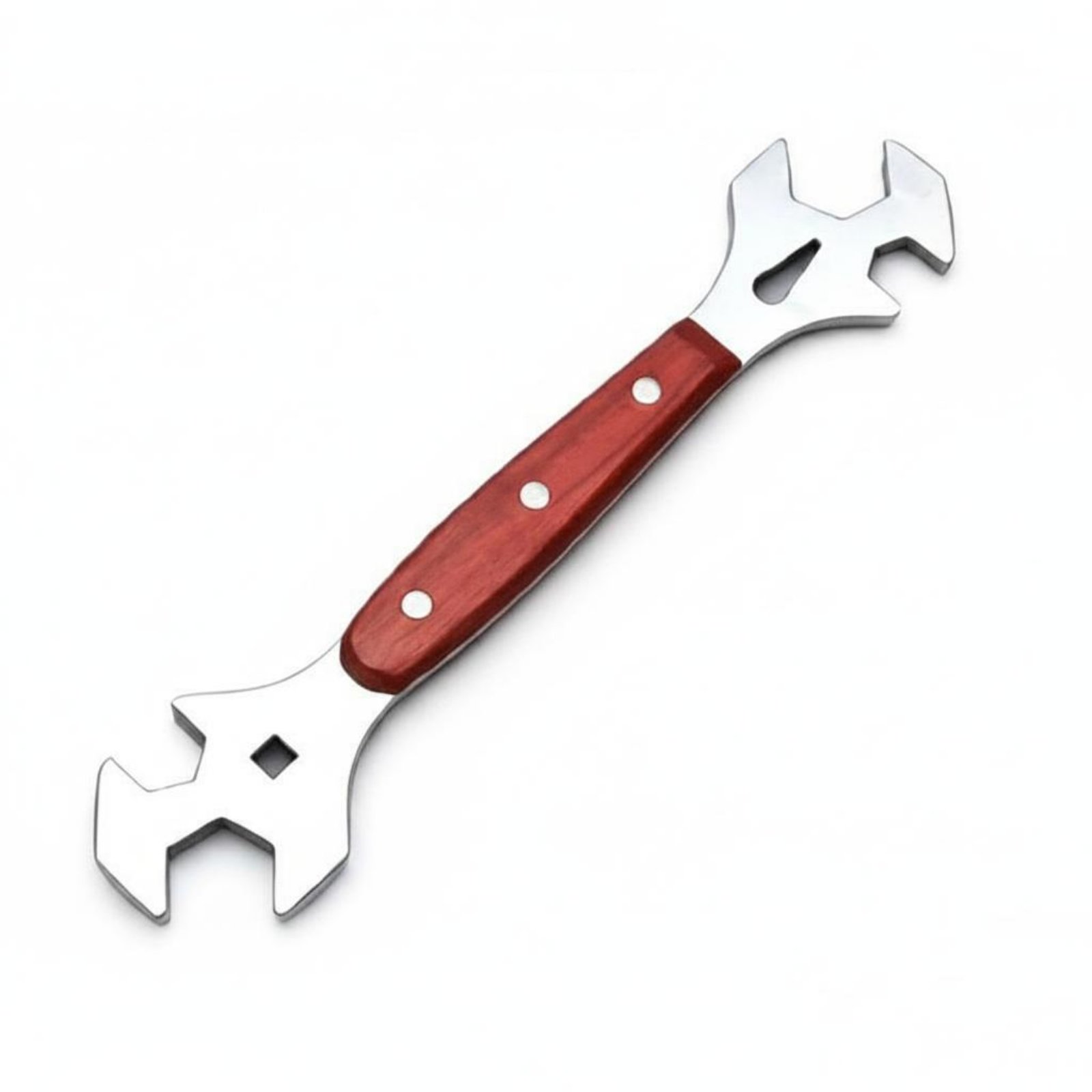 Labor-Saving Dual Head Valve Wrench Thickened Hex Valve Wrench Multi-Purpose Gas Cylinder Spanner Multifunctional for Workshop, Industrial Site