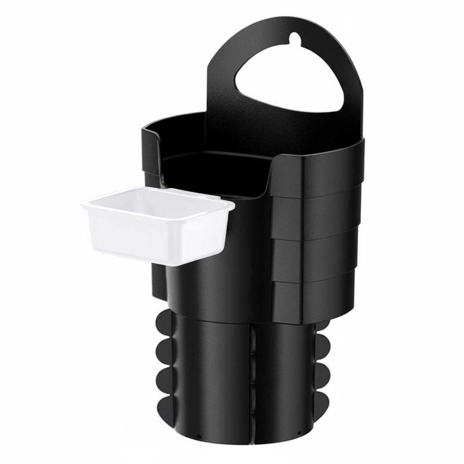 2-in-1 Design Fries Cup Holder Multifunctional Car Fries Holder Multi-Purpose Car Snack Cup Space-Saving