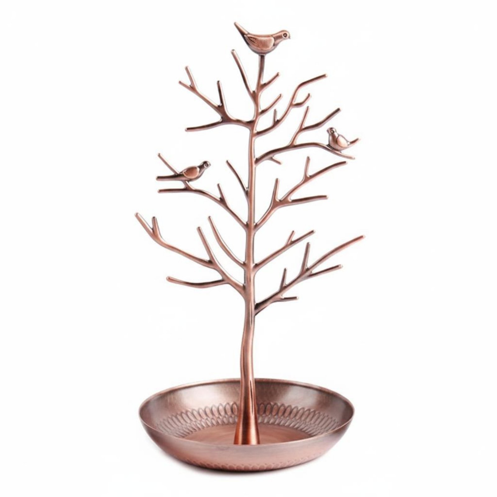 Jewelry Tree Stand Large Capacity Necklace Earring Organizer Metal
