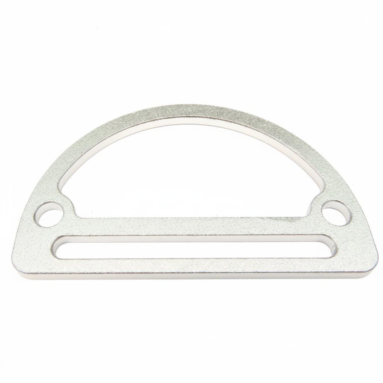 50 Mm Sidemount D Loop Rust-Resistant Flat Stainless D Loop CNC Chamfered Weight Belt Keeper Sandblasted Finish for Technical Divers