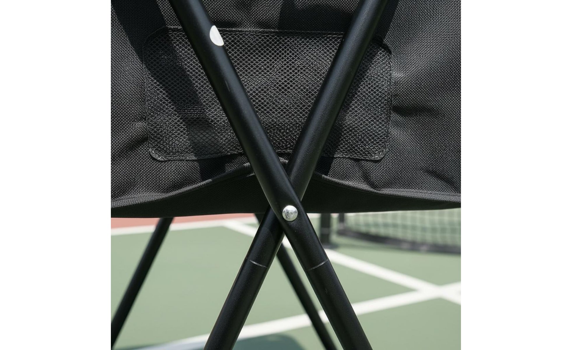 Faltbarer Ballwagen faltbar Tennisballwagen großes Fassungsvermögen für coach