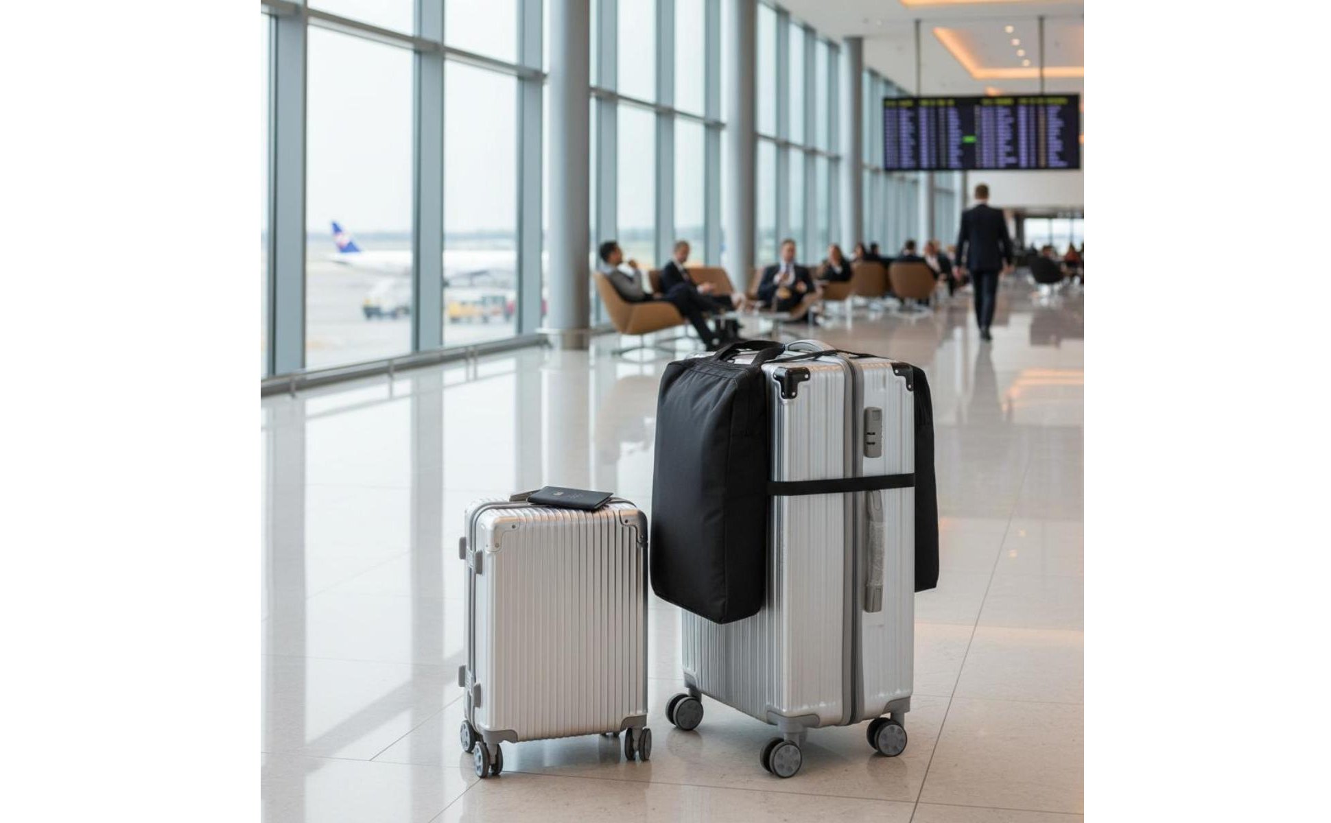 Luggage Expansion Bag Large Capacity Suitcase Extender Bag Low Odor for Airport