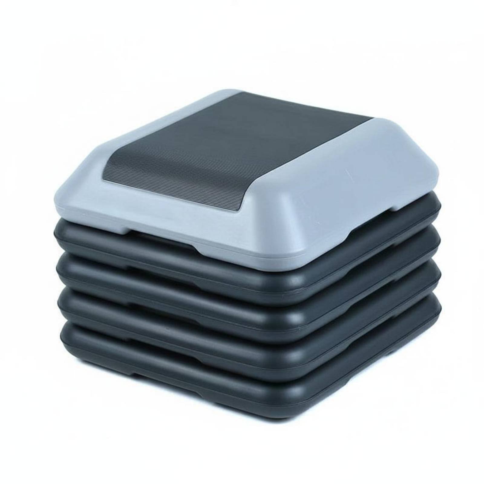 Compact Adjustable Step Platform Easy to Stow-Away Non-Slip Exercise Step for Beginners
