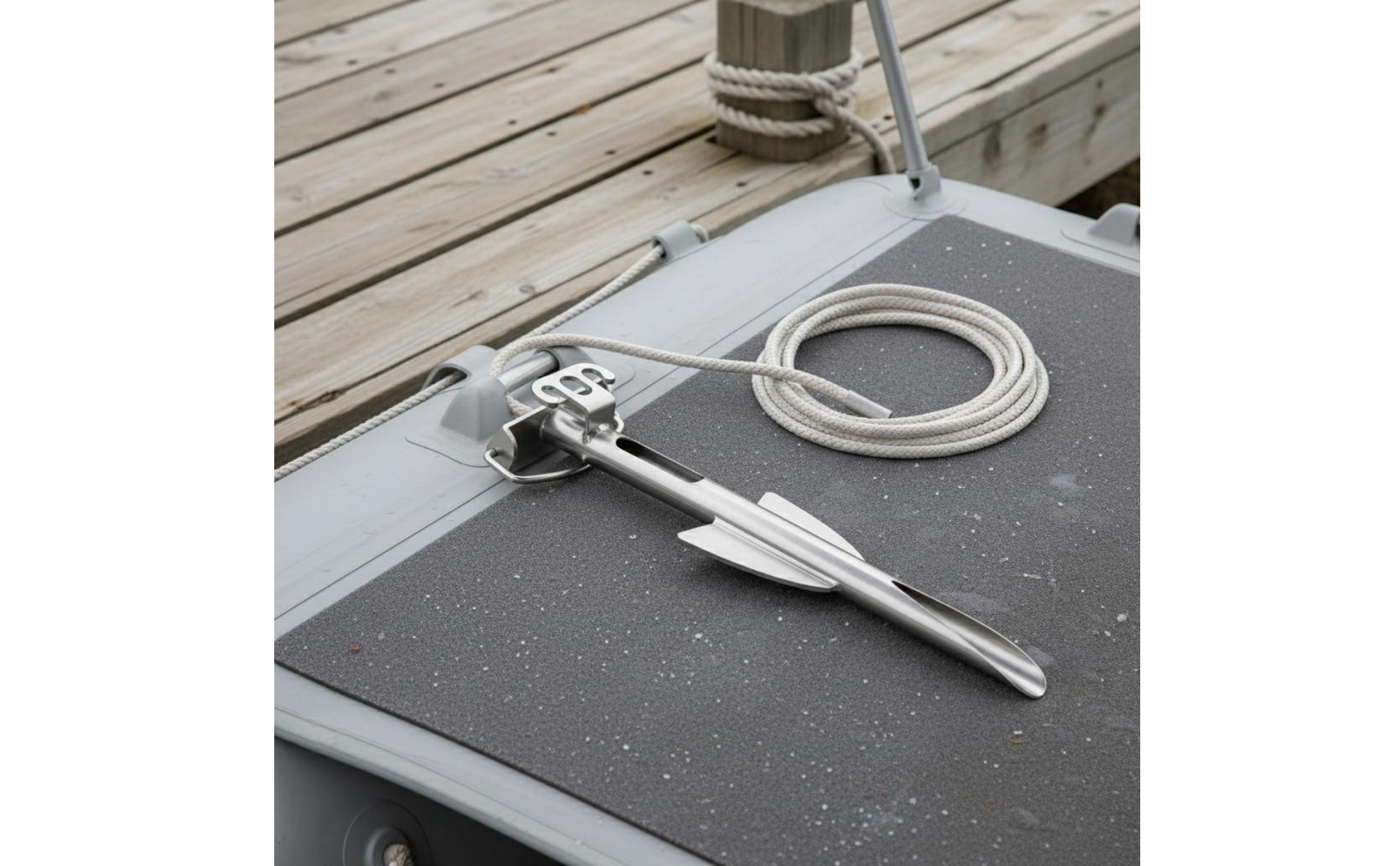 Edelstahl-Sandanker Leicht Edelstahl Sandanker Rostfrei für Boot, flaches Wasser