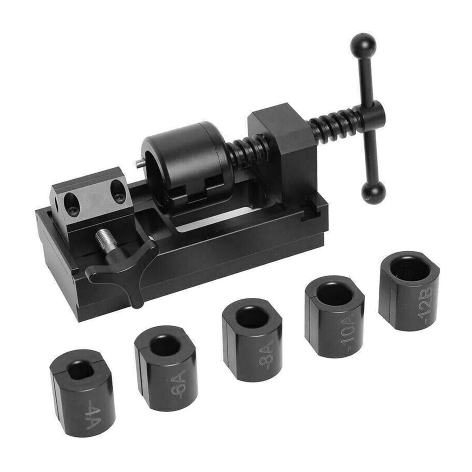 AN Hose Fitting Tool Lightweight AN Fitting Install Kit Compact Petrol Line Installation Tool for Garage
