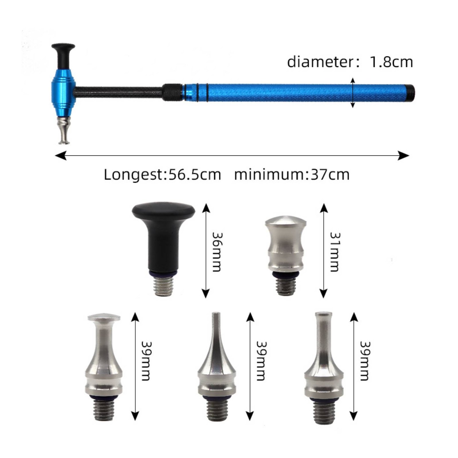Auto Hammer Exact Leveling Paintless Dent Repair Repair Hammer