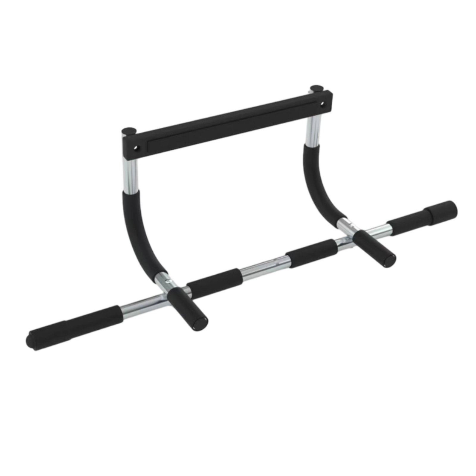 No-Drill Installation Doorway Pull-up Bar Foam Handles Door Pull up Bar Non-Slip Grips Heavy-Duty Steel Tube for Children