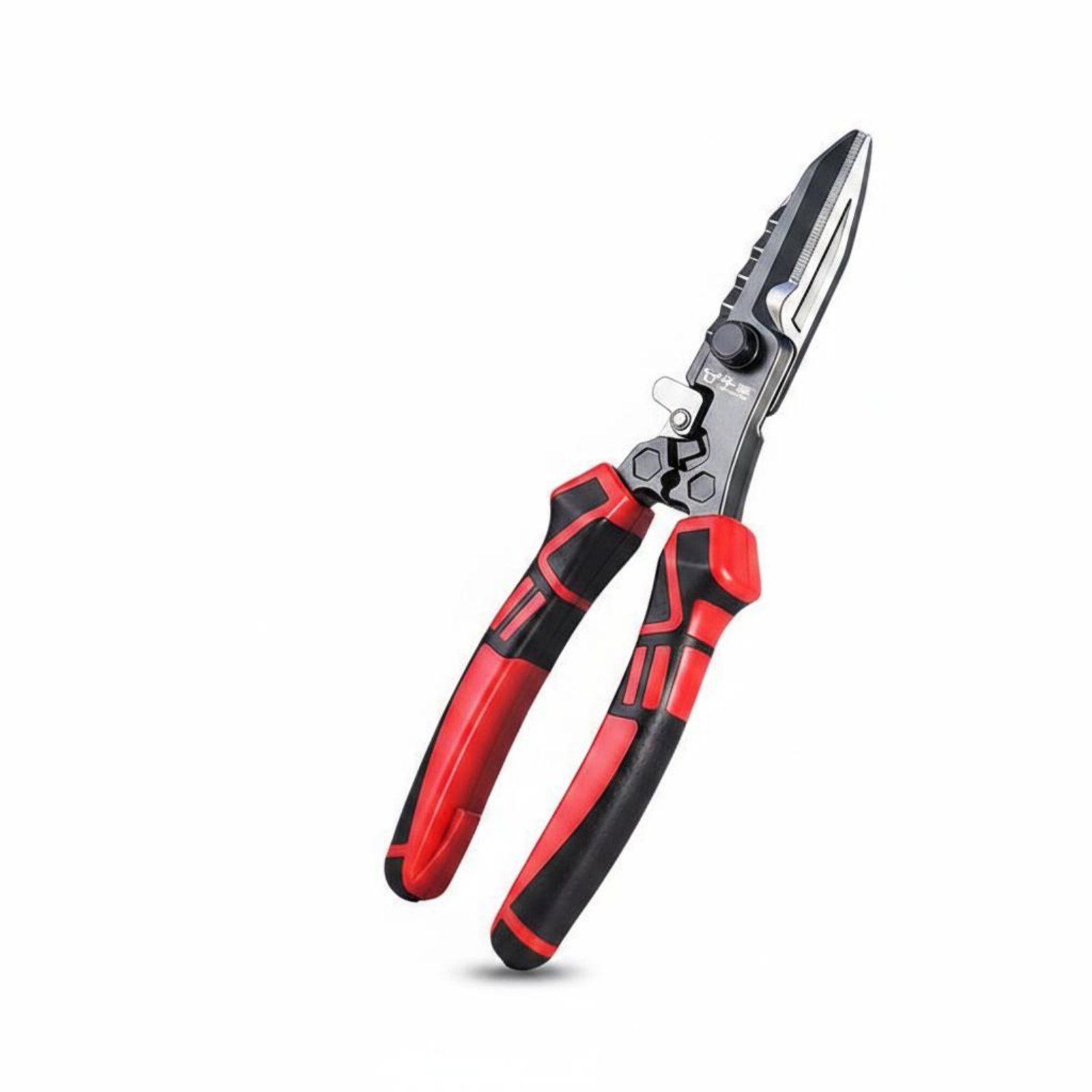 Heavy Duty Aviation Cutters Industrial Grade Tin Cutters High Hardness Sheet Metal Cutter Sharp Blades for Professionals, Craftsmen, Metalworking, Construction, Workshop