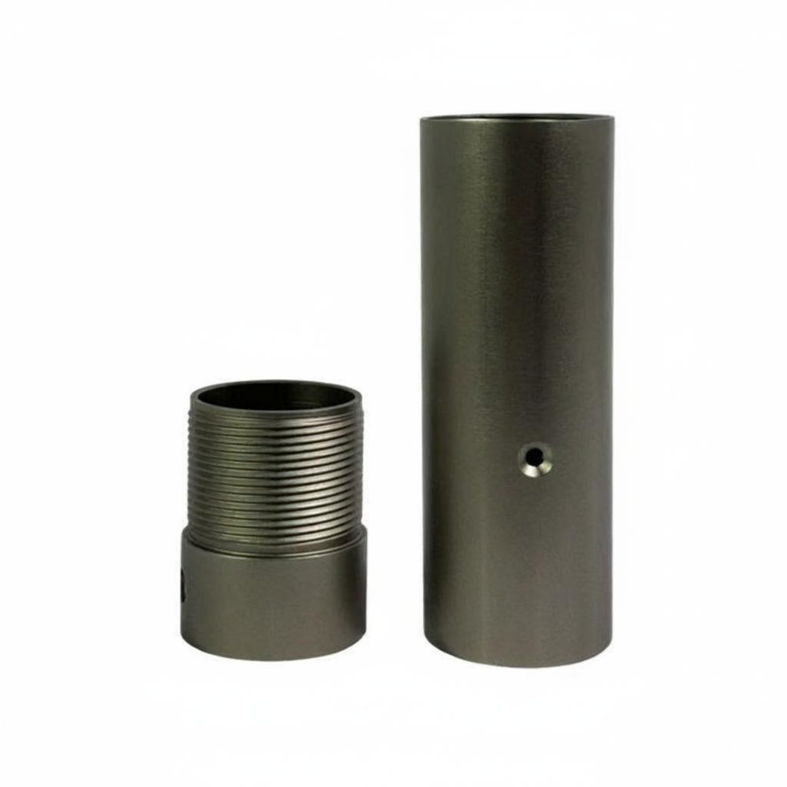 Thickened Aluminum Connector Sleeve Polished Surface Sunshade Repair Connector Corrosion-Resistant Wooden Umbrella Joiner