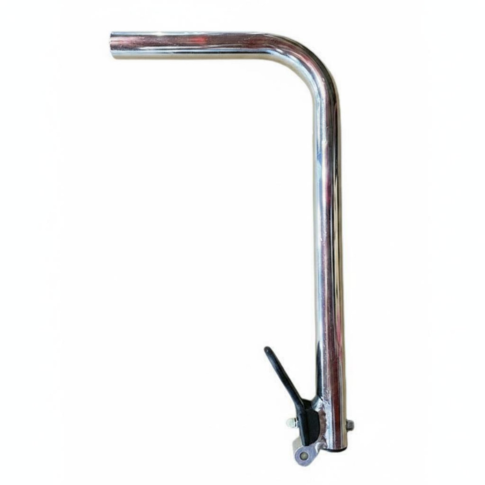 Replacement Part Folding Backrest Handle Assembly Quick Release Wheelchair Push Handle Rubber Grip for Repair