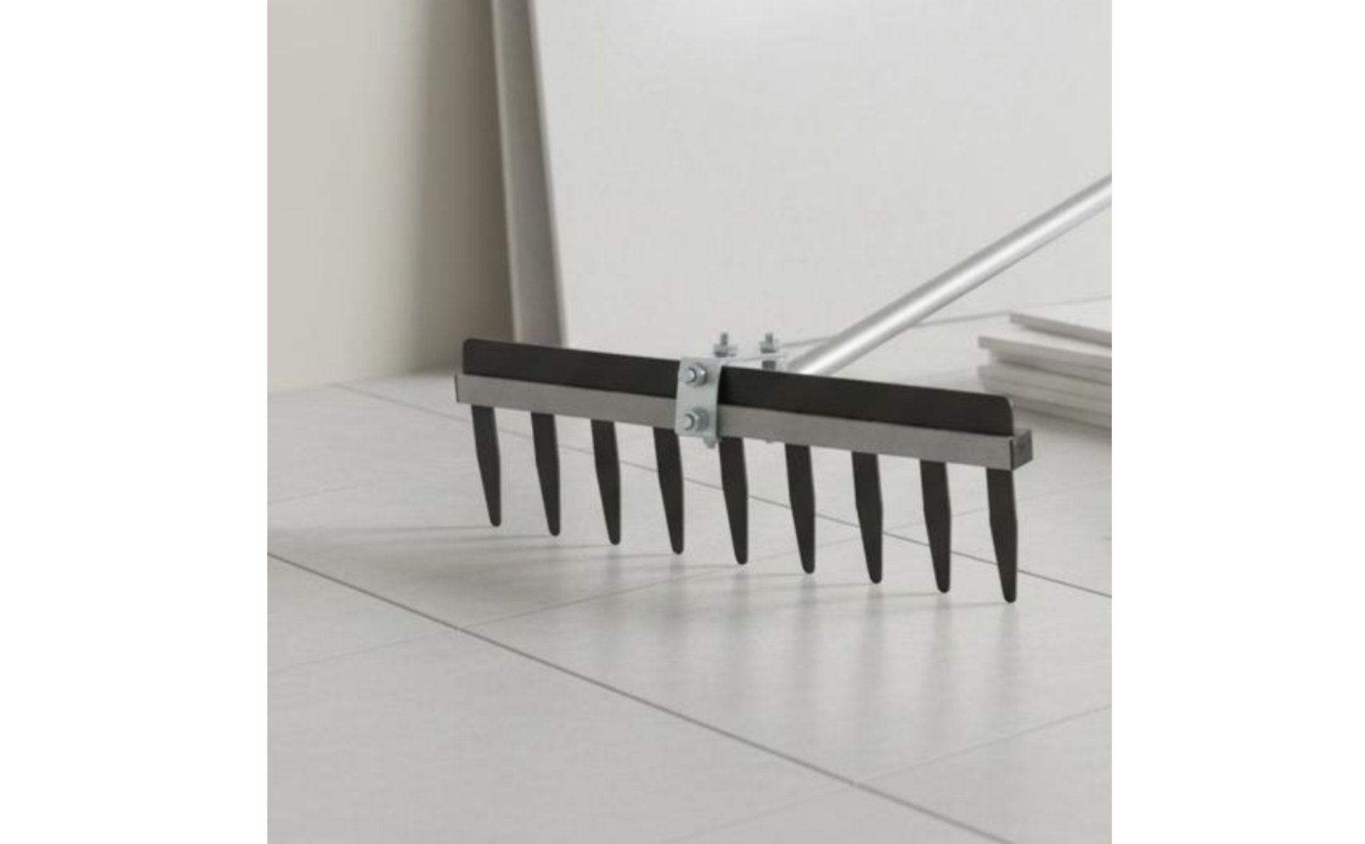 Floor Tile Mortar Rake Detachable Adjustable Tile Rake Sturdy Welds