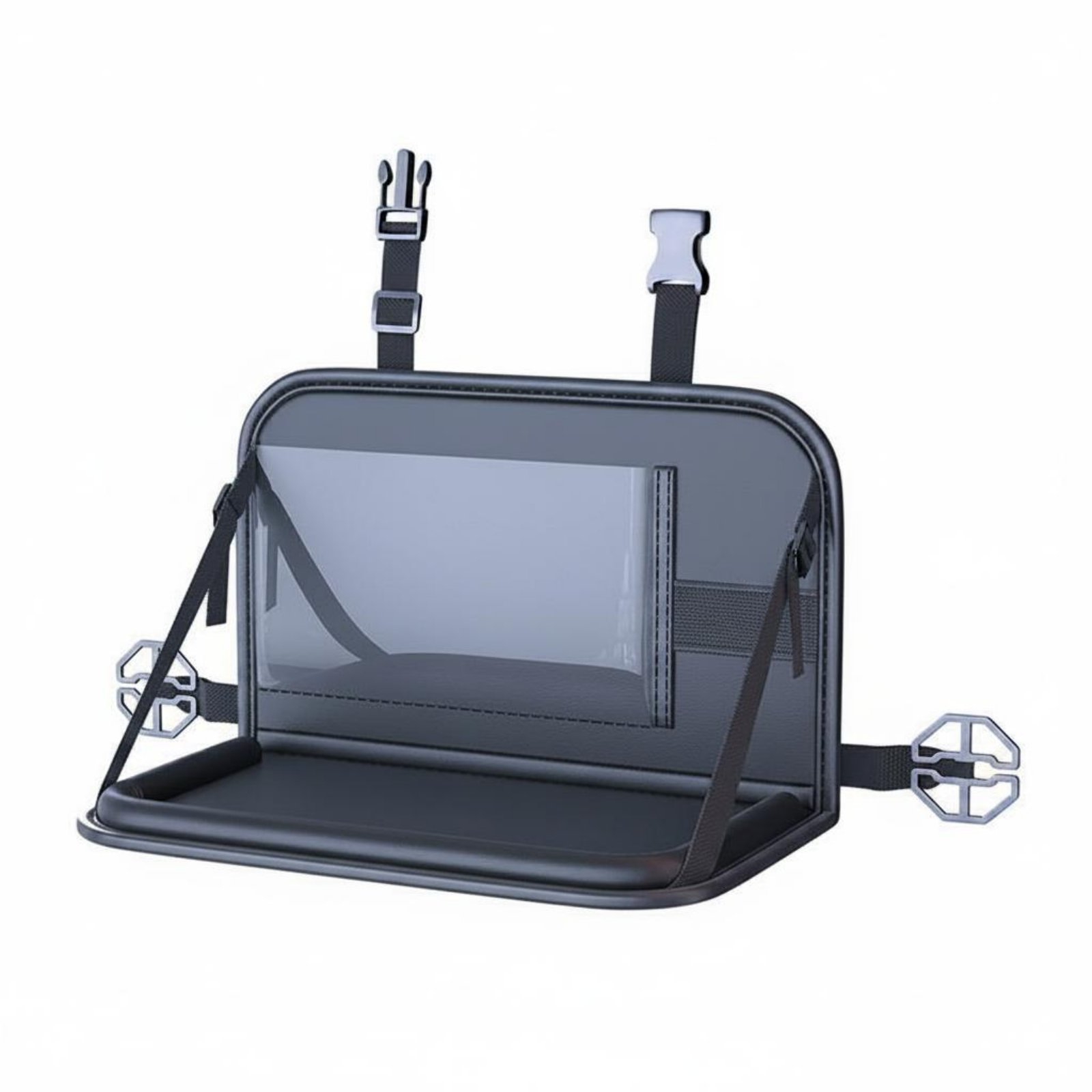 Multi-Function Foldable Car Tray Table Long-Lasting Backseat Tray Table Sturdy Foldable Car Desk Detachable for Travel