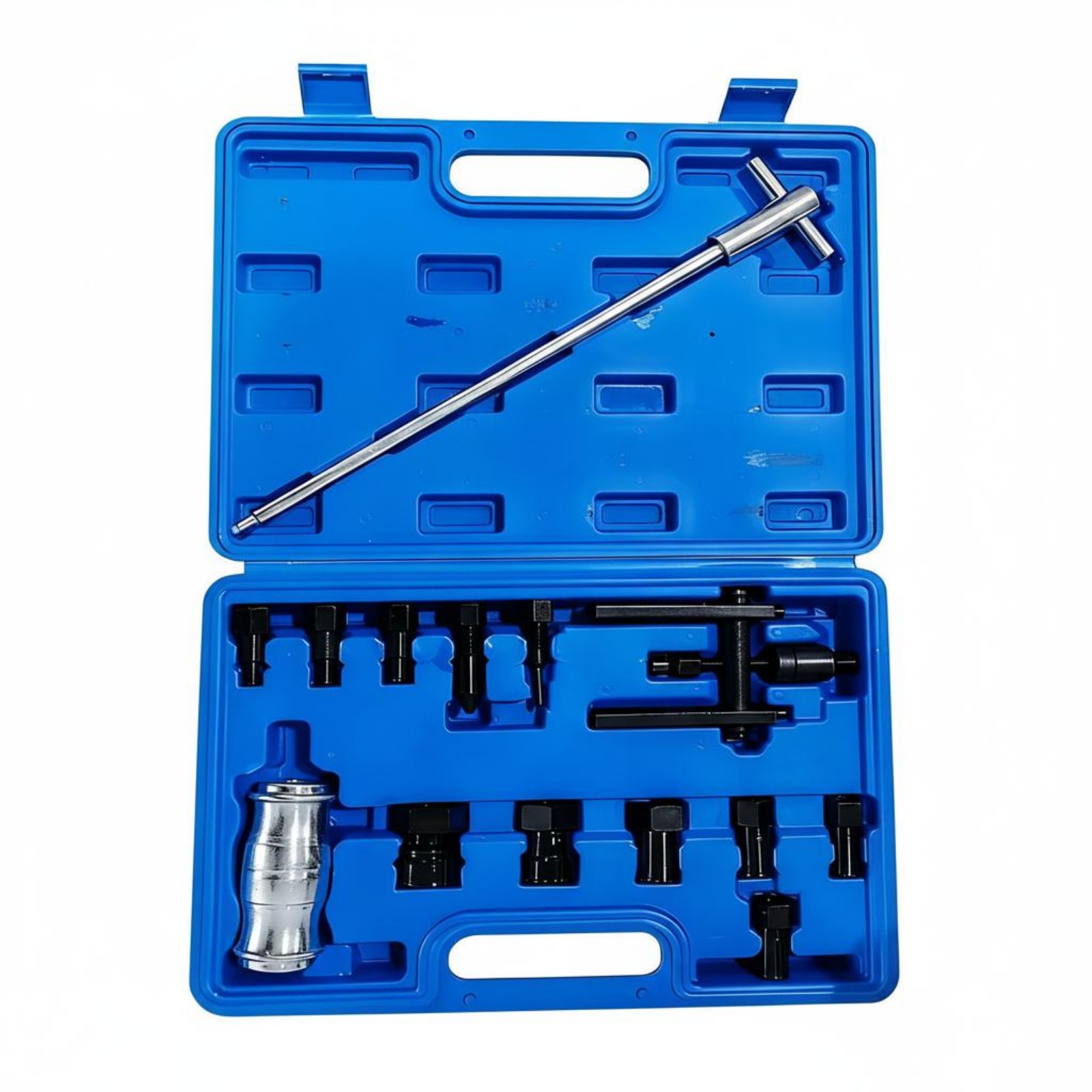 Heavy-Duty Inner Bearing Puller Set Easy to Use Blind Hole Bearing Extractor Kit Organized Case for Mechanics, Auto Repair Shop, Garage