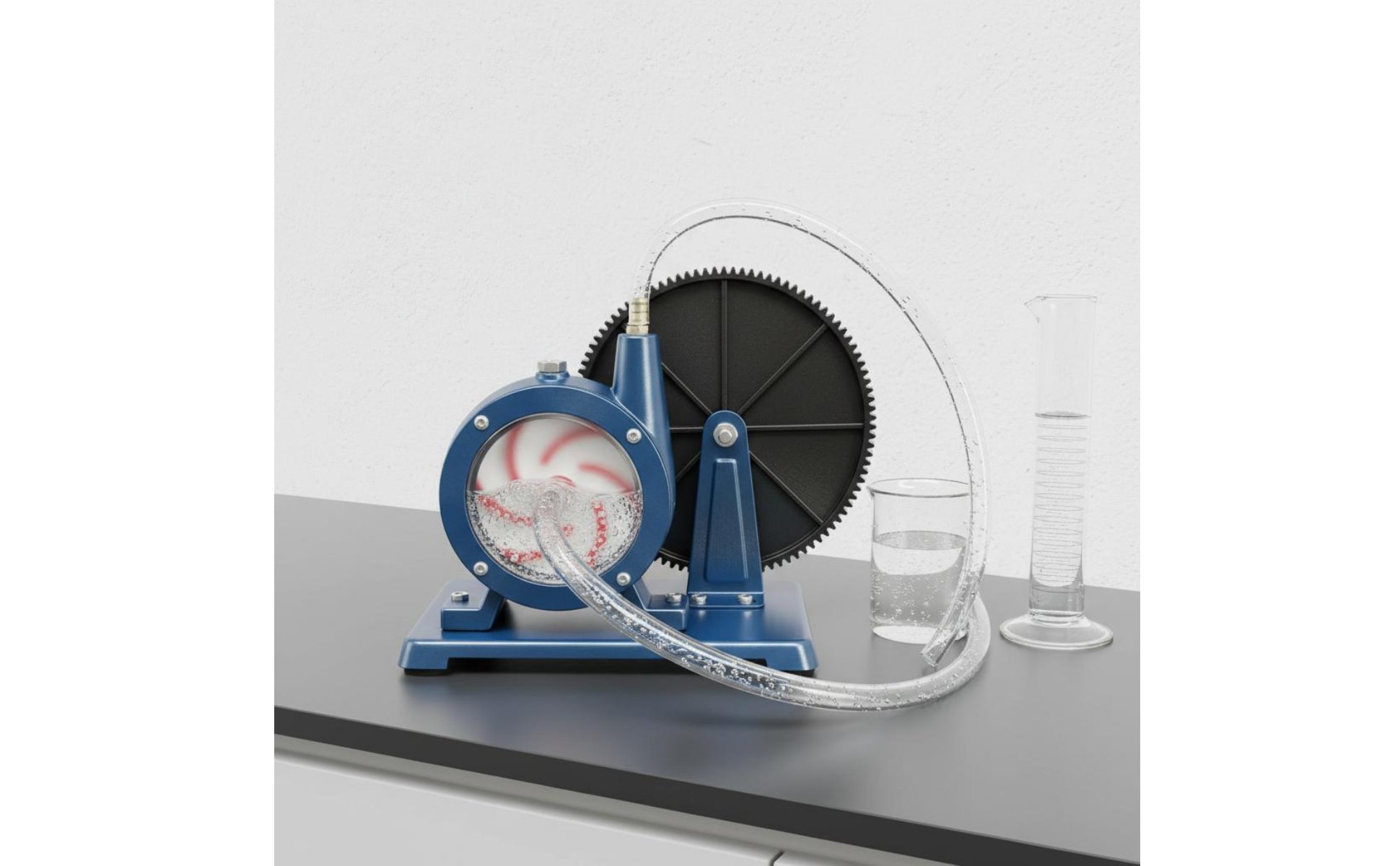 Centrifugal Water Pump Model Mechanics Experiment Impeller Pump Demonstration