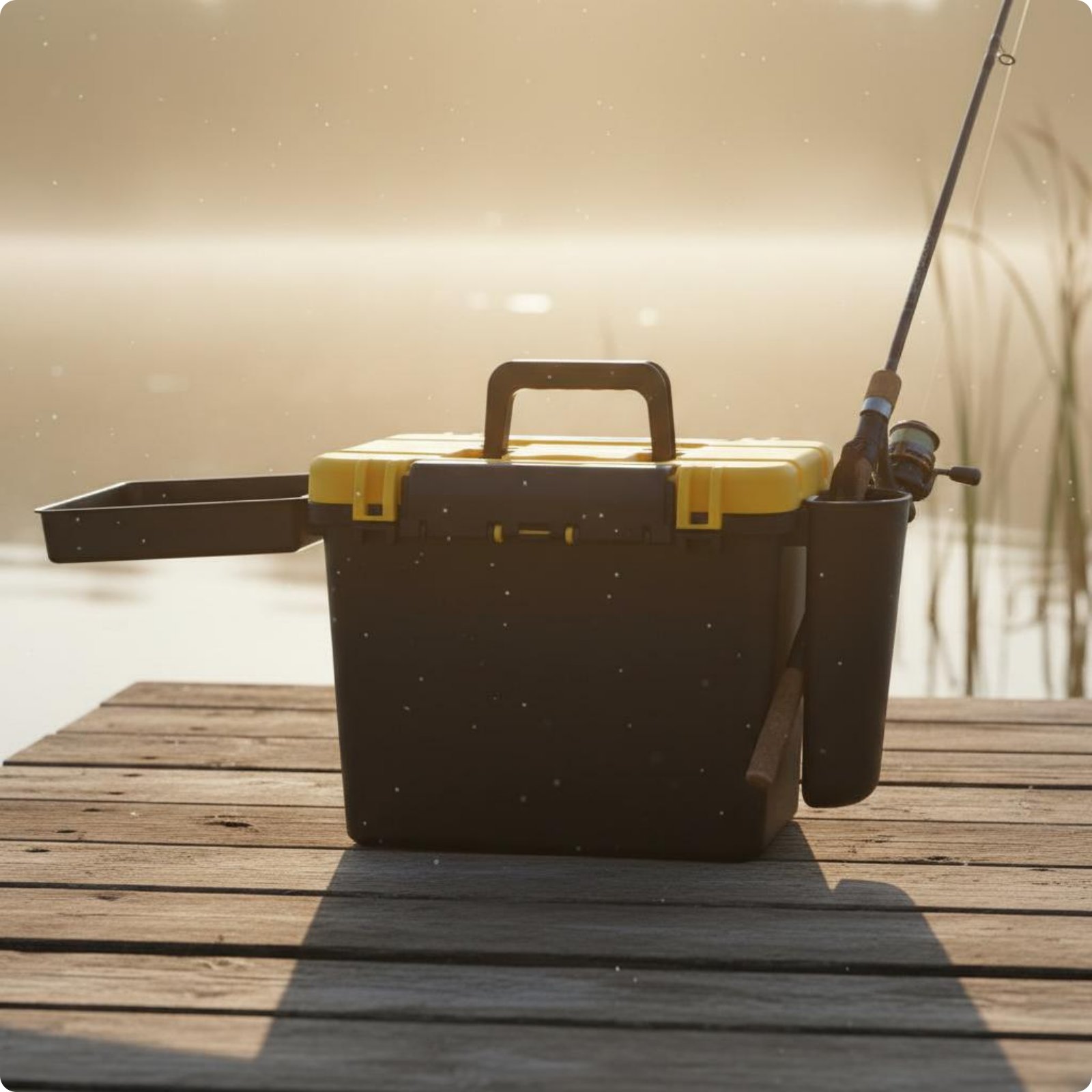 Fishing Seat Box Thickened Portable Fishing Stool Box Strong Load Capacity