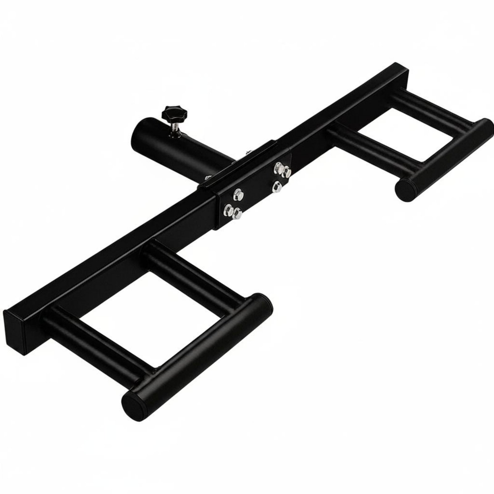 2 Inch Sleeve Fit Squat Press Attachment Heavy-Duty Steel Thick Grip Landmine Handle High Load Capacity Landmine Squat Bar Easy Installation for Strength Trainers, Home Workout