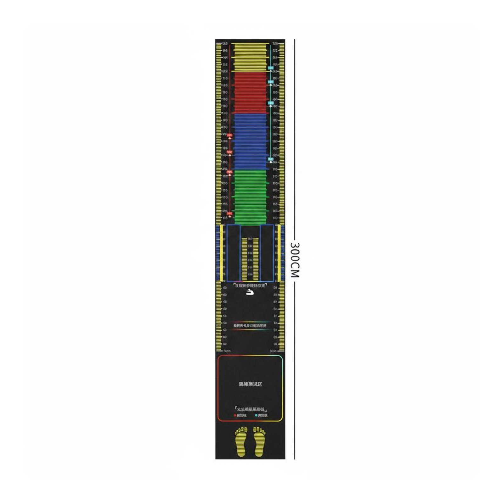Middle School Exam Long Jump Mat Clear Scale Sports Training Cushioned Surface