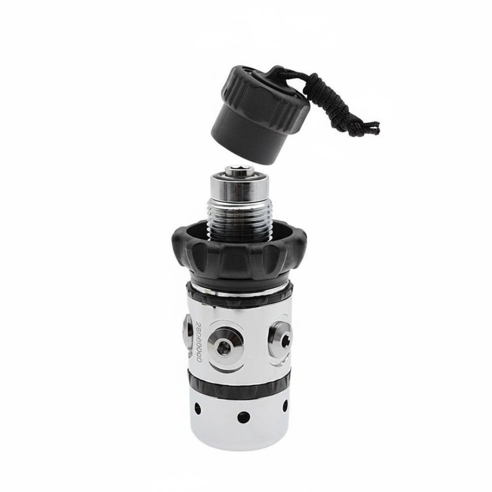 Easy to Rinse DIN Regulator Primary Stage DIN Diving Primary Stage Pressure Stable Plunger Dive Regulator Balanced Air Delivery for Professional Divers