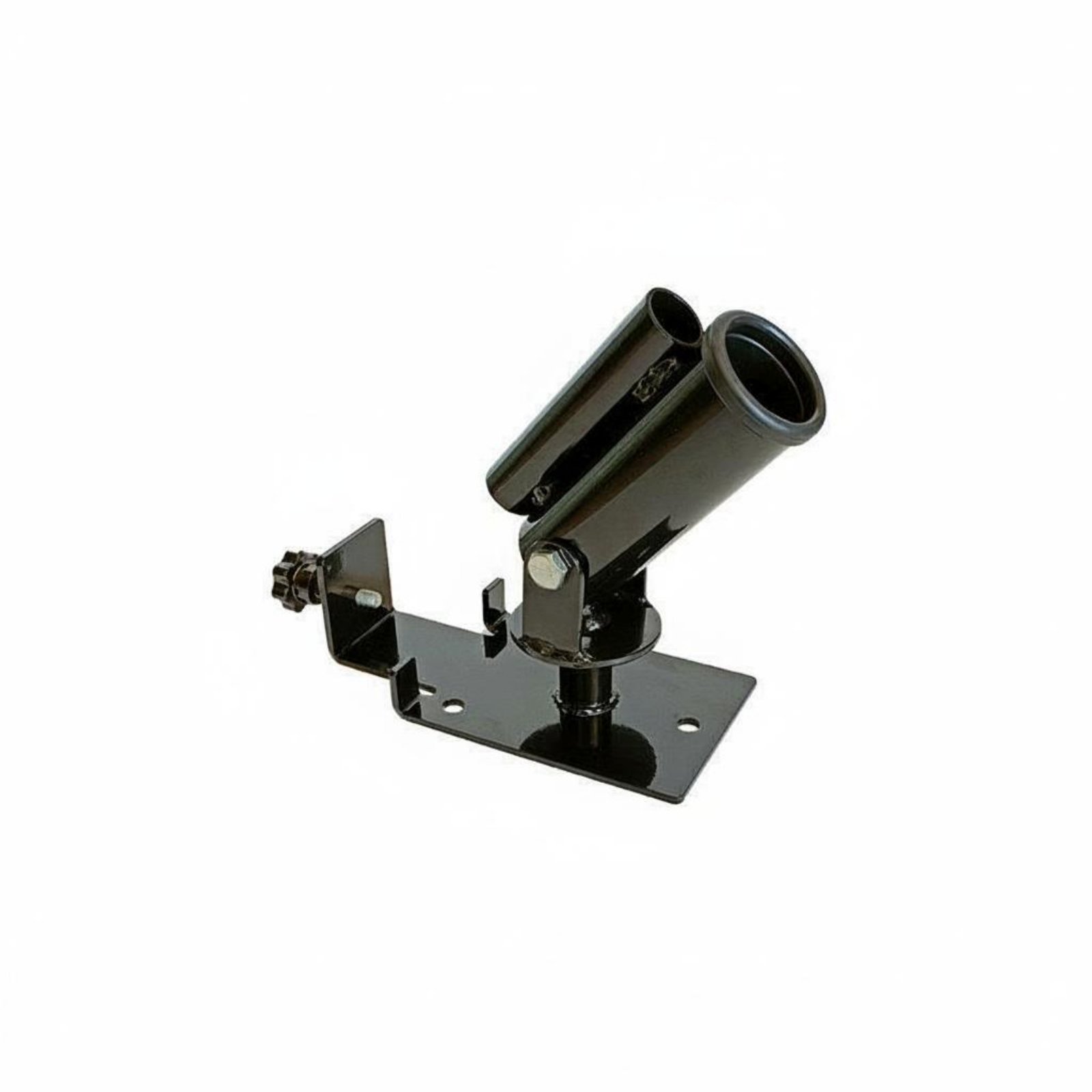 Heavy Duty Barbell Sleeve Mount Landmine Base Sturdy Steel Landmine Coach Base Swivel Motion for Weightlifters