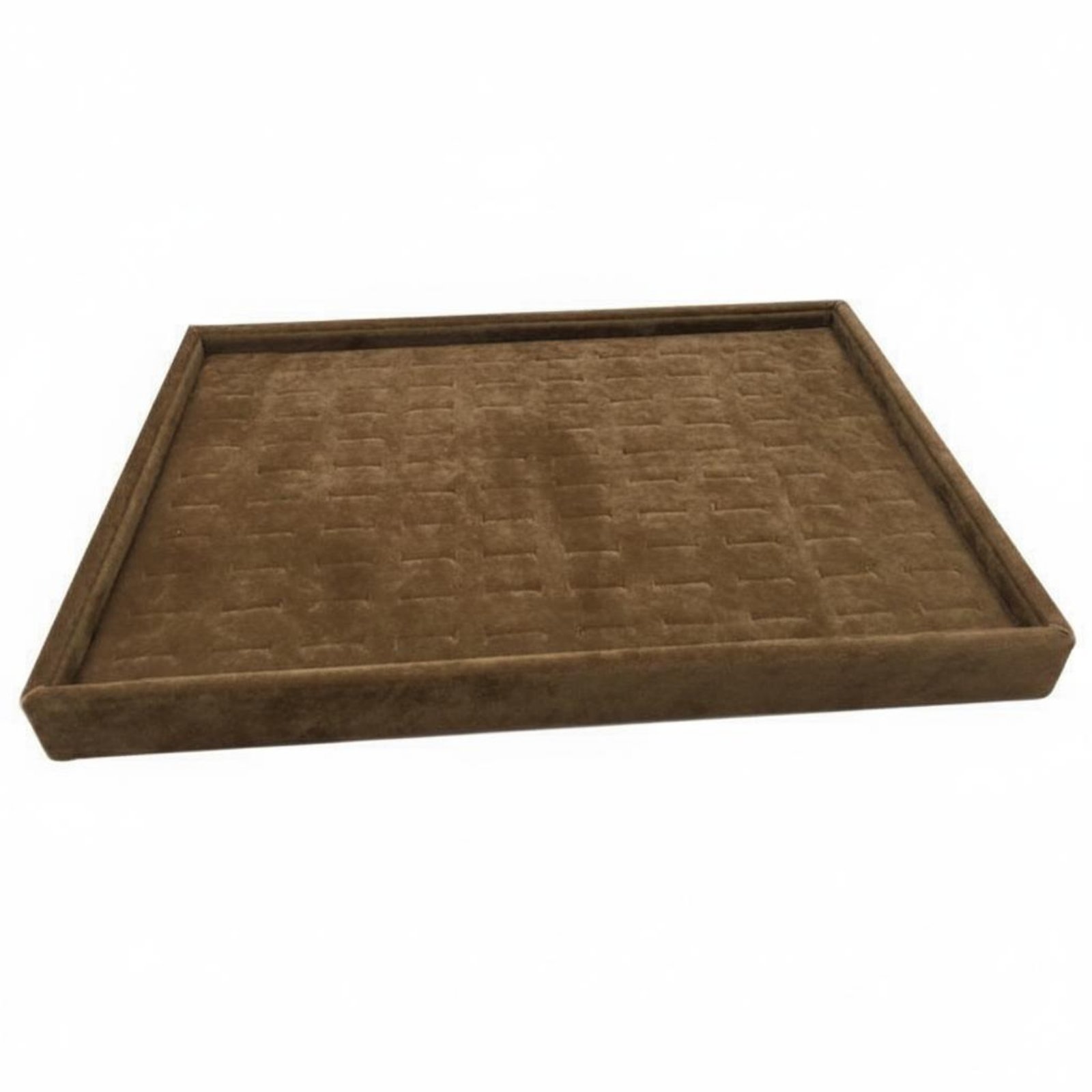 Jewelry Organizer Tray Elegant Velvet Jewelry Tray Compact Size for Dress Table