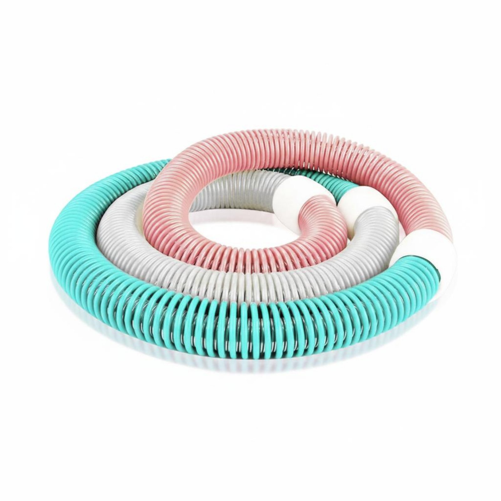 Low-Gentle Soft Coiled Hoop Easy to Use Coiled Exercise Hoop Beginner-Friendly Waist Hoop Quiet for Women, Weight Loss Exercise