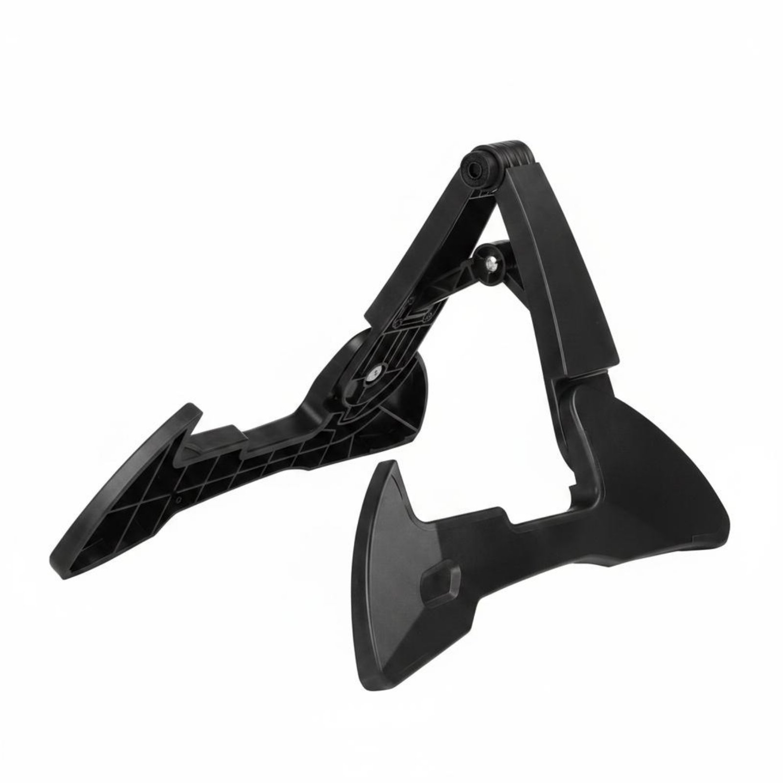 Foldable Folding Guitar Stand Tool-Effortless Setup Portable Guitar Holder Compact Size Portable Instrument Stand Space-Saving for Travel, Practice Room, Studio, Stage
