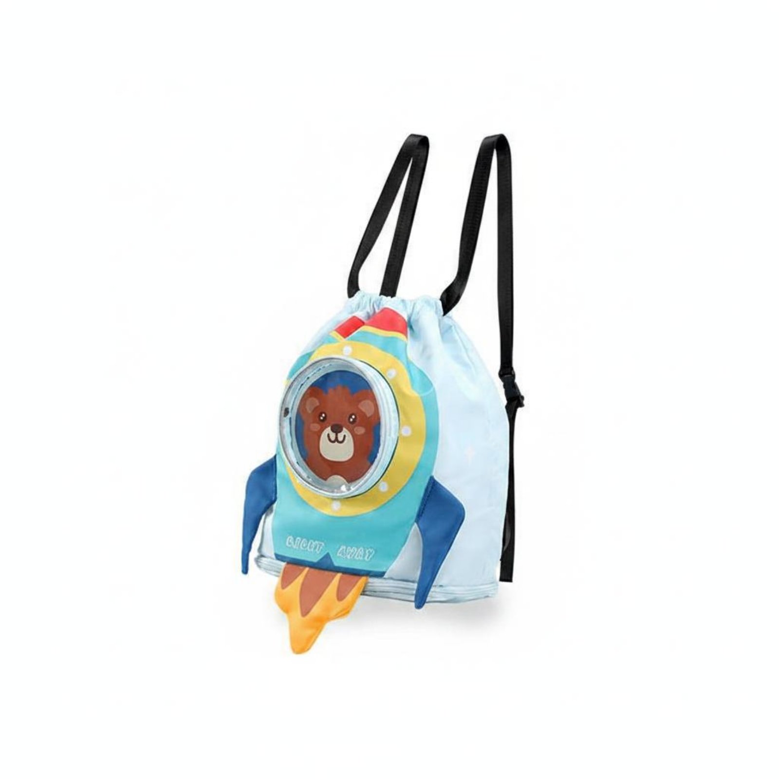Wet Dry Separation Kids Swimming Bag Easy to Carry Swim Bag Lightweight Waterproof Beach Backpack Large Capacity for Sports