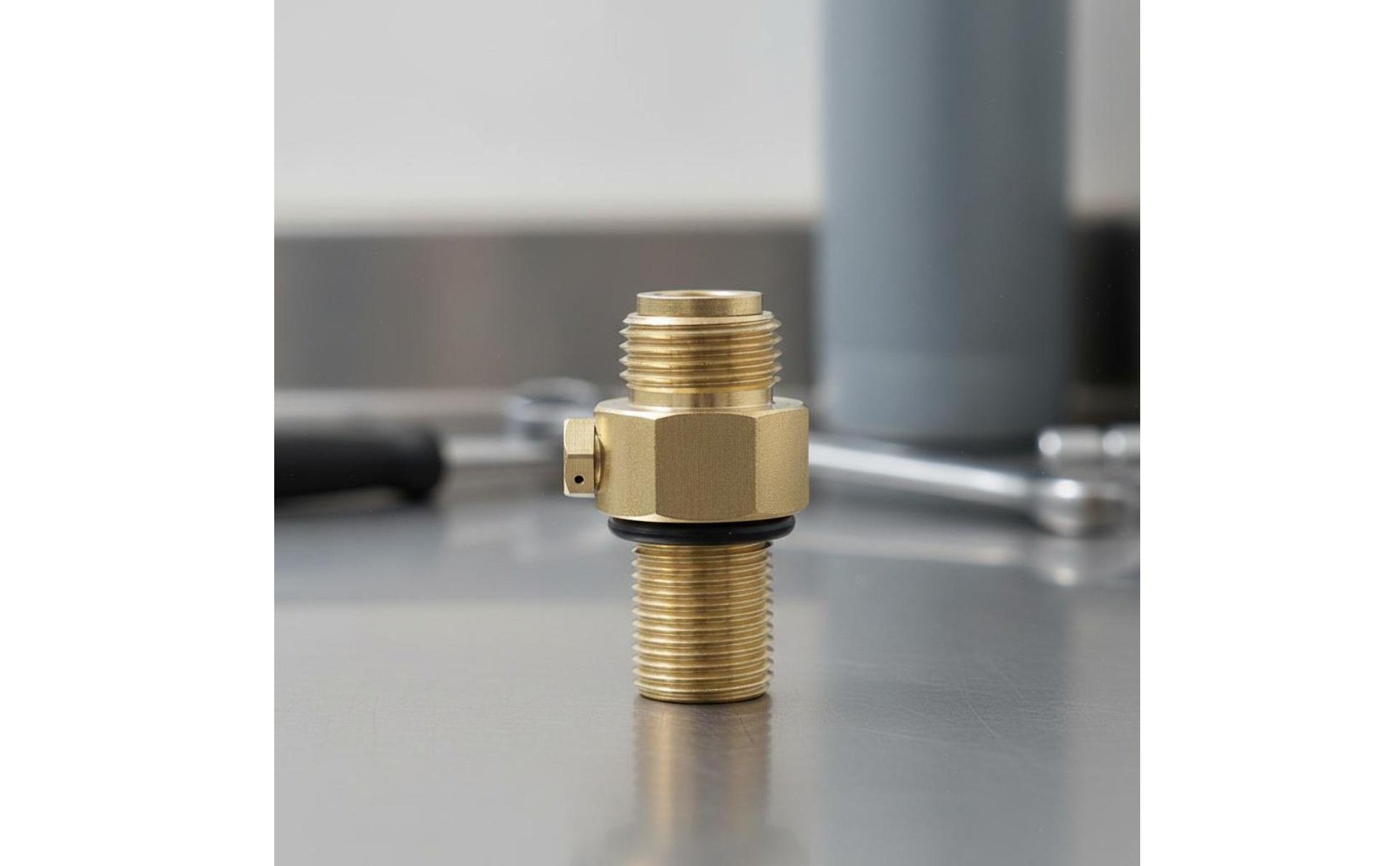 Valvola CGA320 in Ottone Compatibile con Versione Australiana Adattatore CGA320