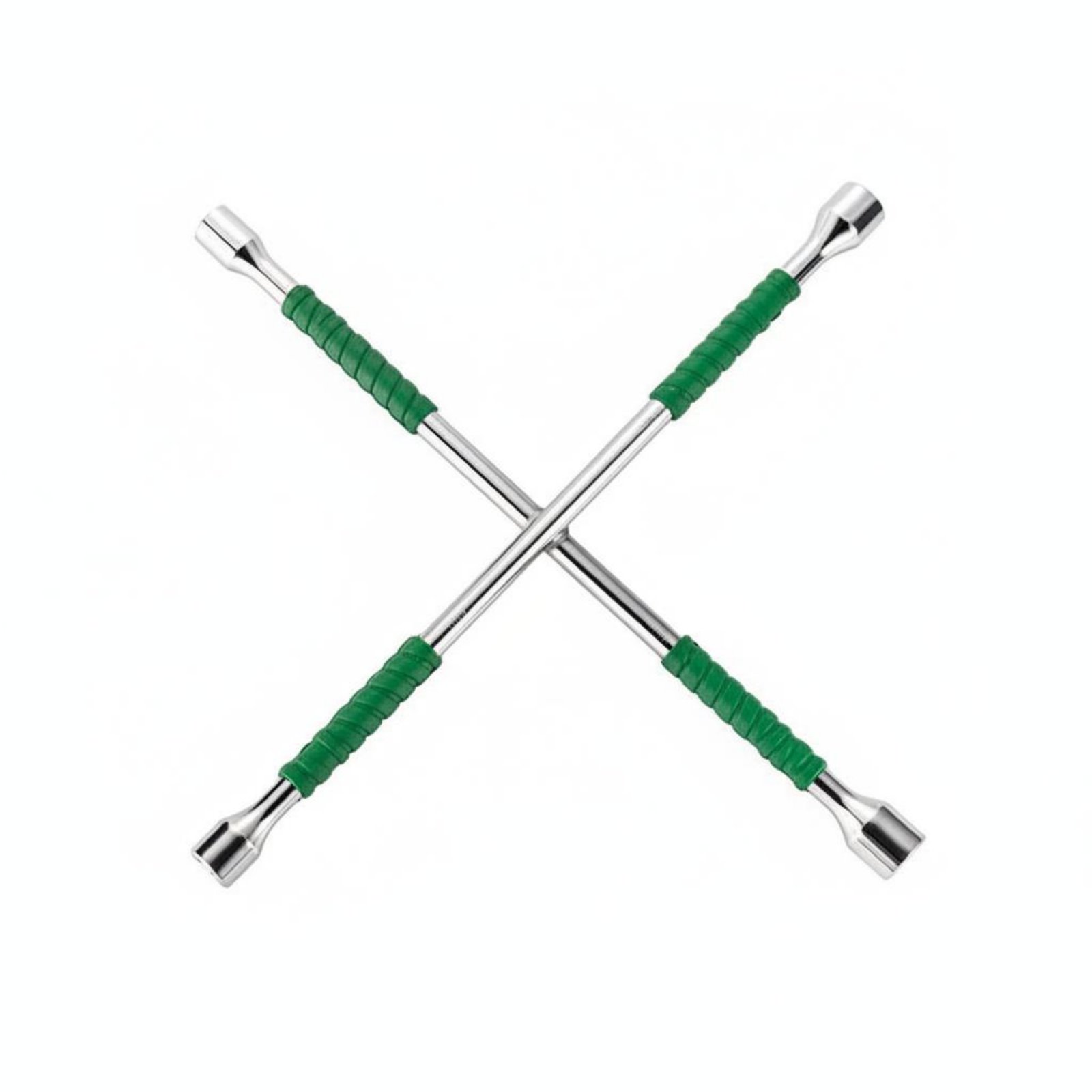 High Hardness Cross Tire Wrench Labor Saving Cross Lug Wrench Two-Handed Use for Car Owners, Mechanics