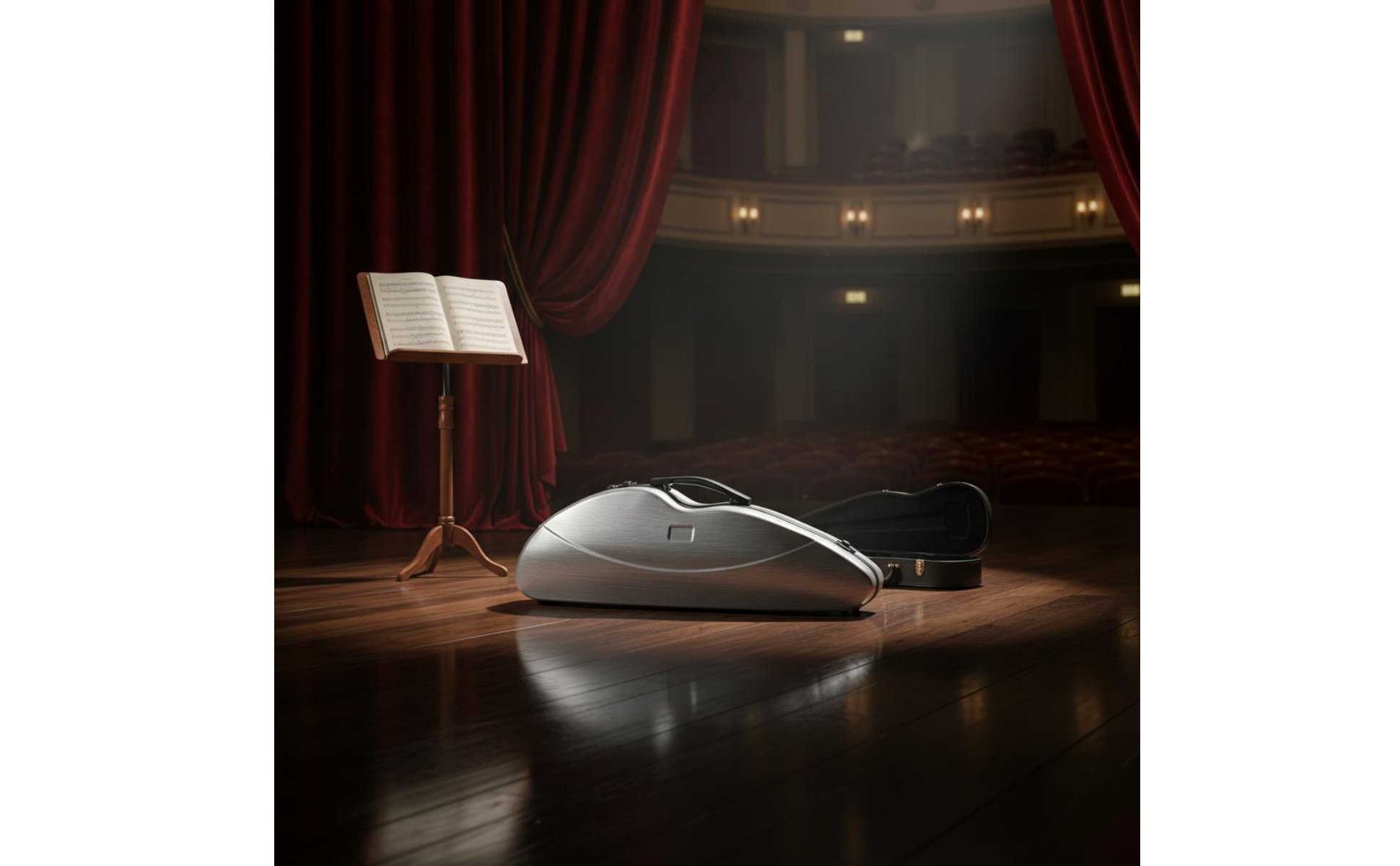 4/4 Violin Case Waterproof Lightweight Violin Case Wear-Resistant for Travel