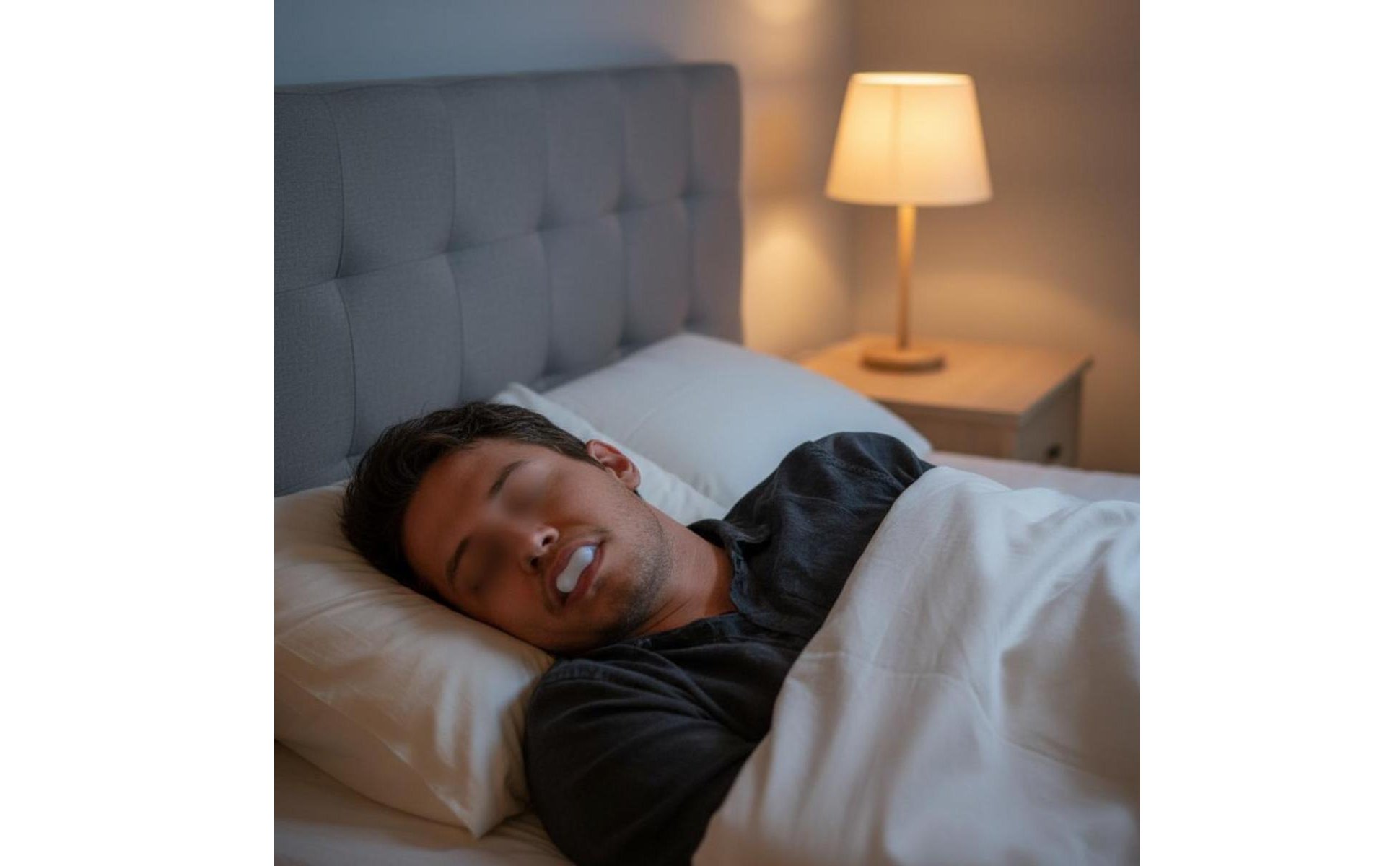 Anti-Snoring Oral Device Physical Solution Silicone Oral Sleeve Breathe