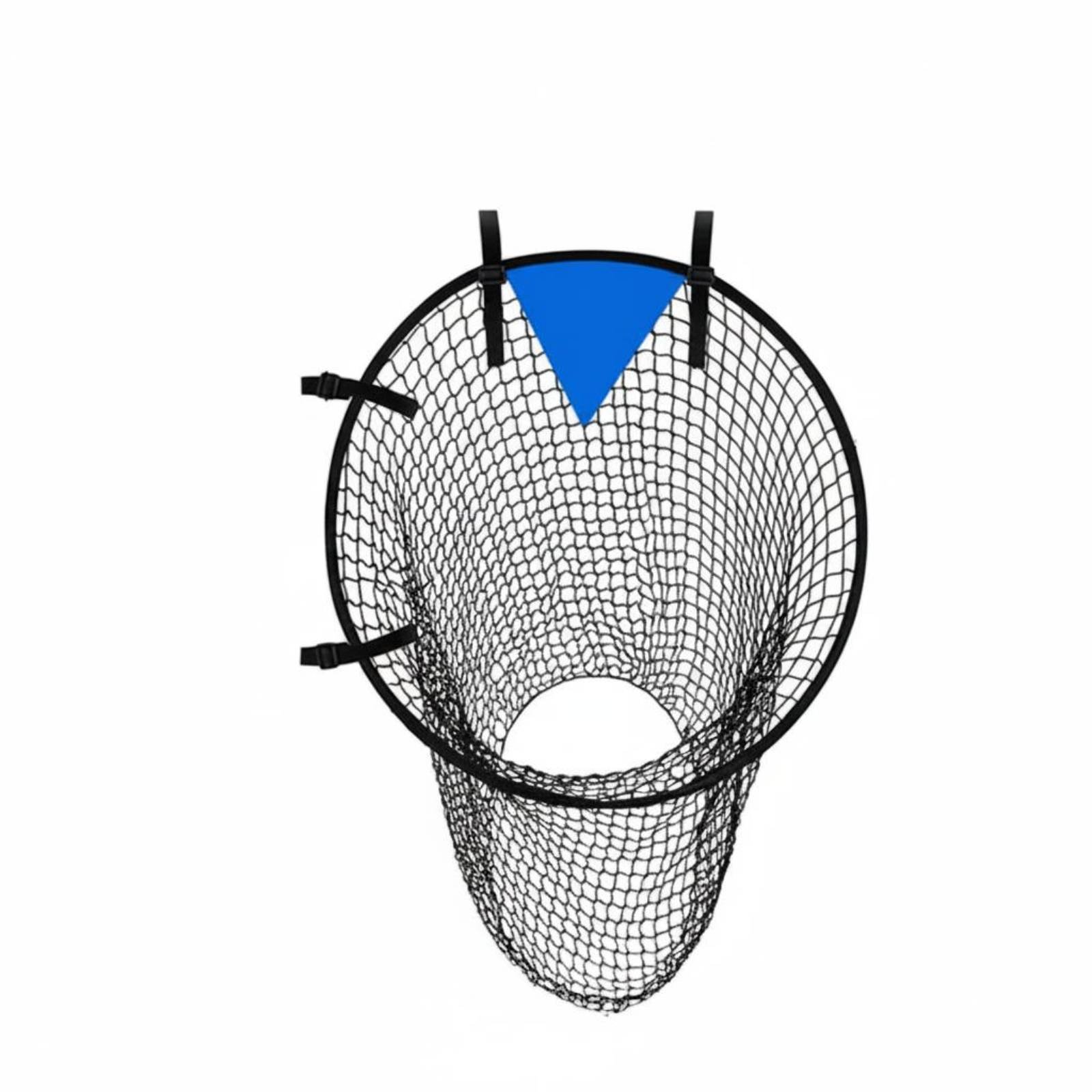 Improves Accuracy Foldable Soccer Target Net Lightweight Goal Scoring Circular Net Portable Goal Practice Target Easy Setup for Beginners, Kids, Backyard