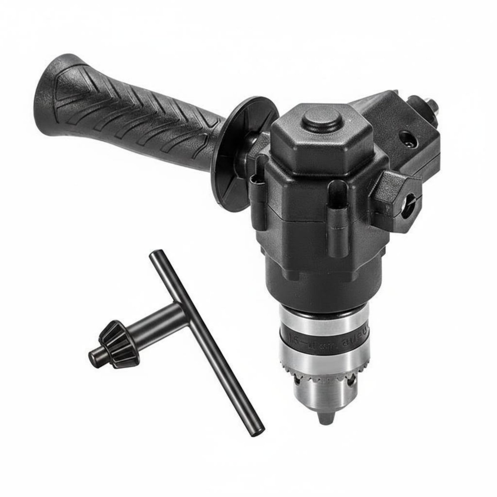 Industrial Grade 90 Degree Drill Adapter Tight Areas 90-Degree Drill Attachment High Rotational Force Power Tool Accessory Long-Lasting Construction for Professionals, Corners, Repair Work, Furniture Assembly