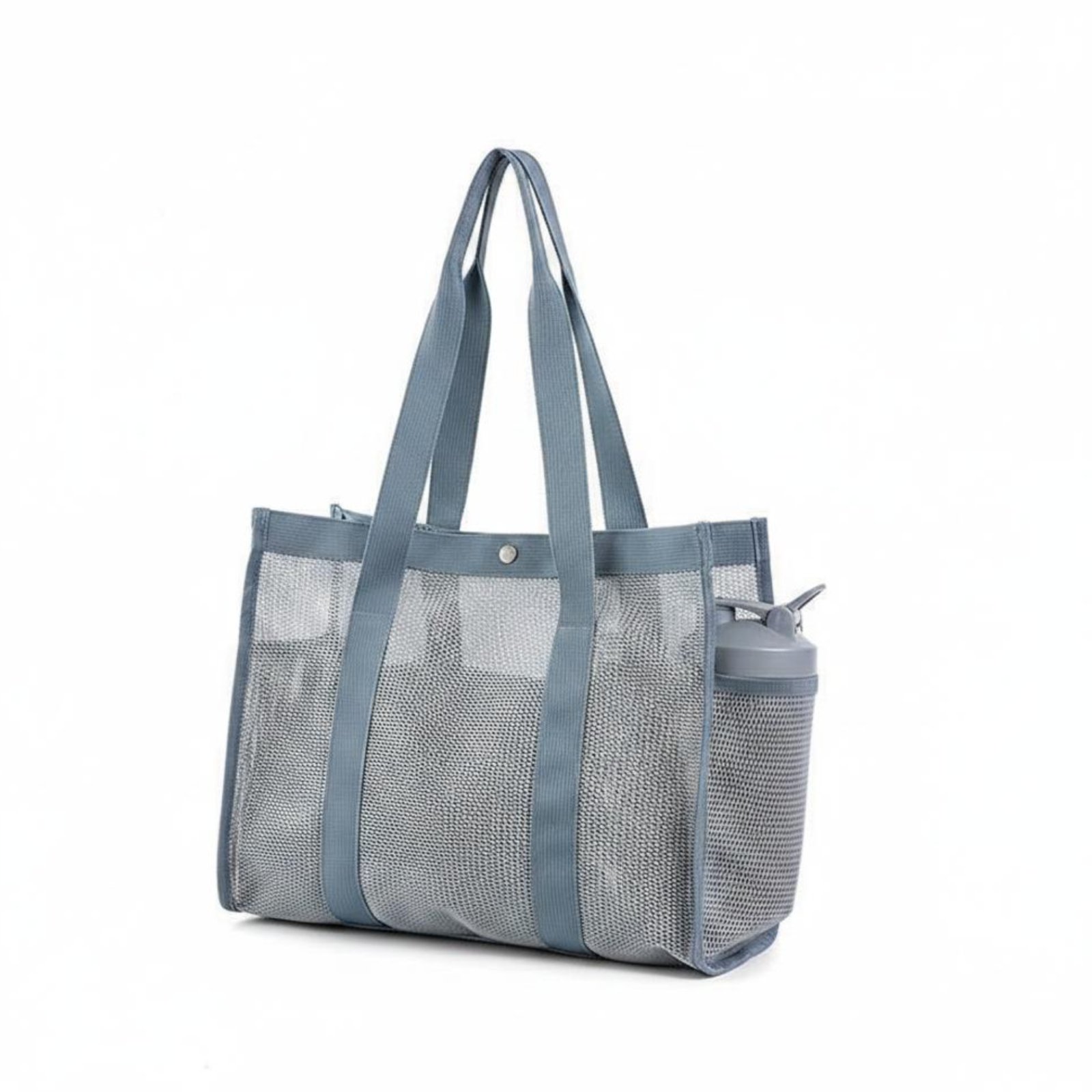 Mesh Swim Bag Easy to Clean Mesh Beach Tote Fast-Drying for Swimming, Travel