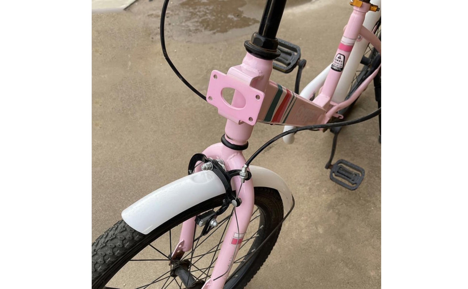 Metall Lenkerkorb Robuste Stahlrohre Lenkerkorb Stabil für Leihfahrrad