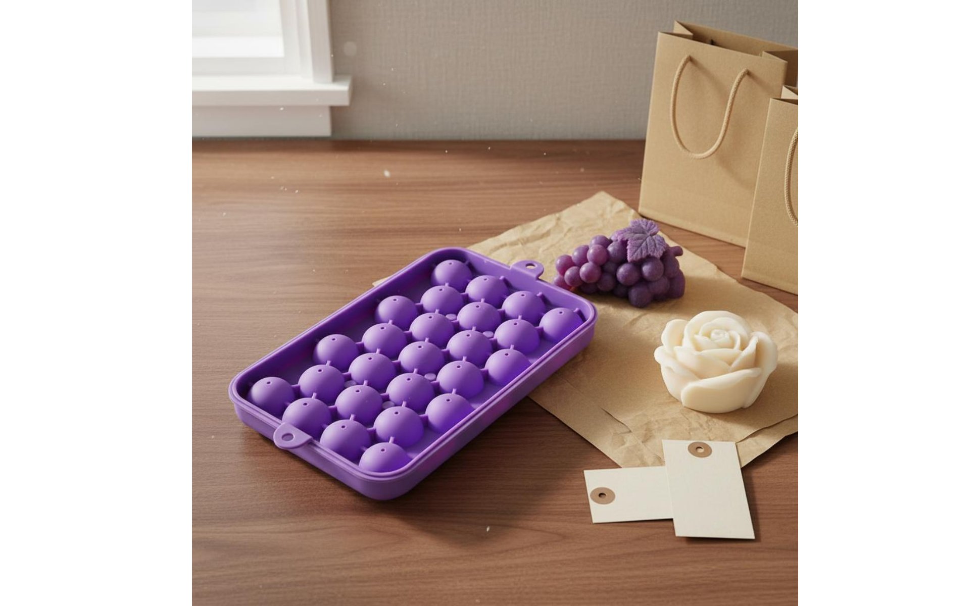 Soap Making Gift Kit Reusable Fruit Soap Mold Set for Crafting
