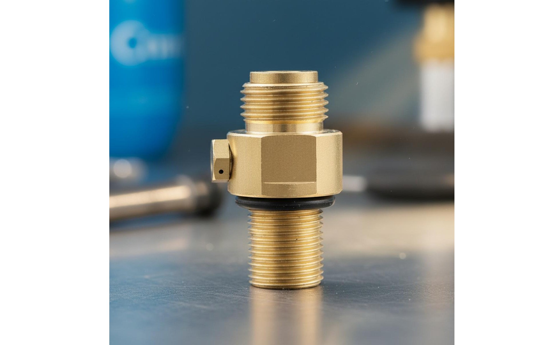 Valvola CGA320 in Ottone Compatibile con Versione Australiana Adattatore CGA320
